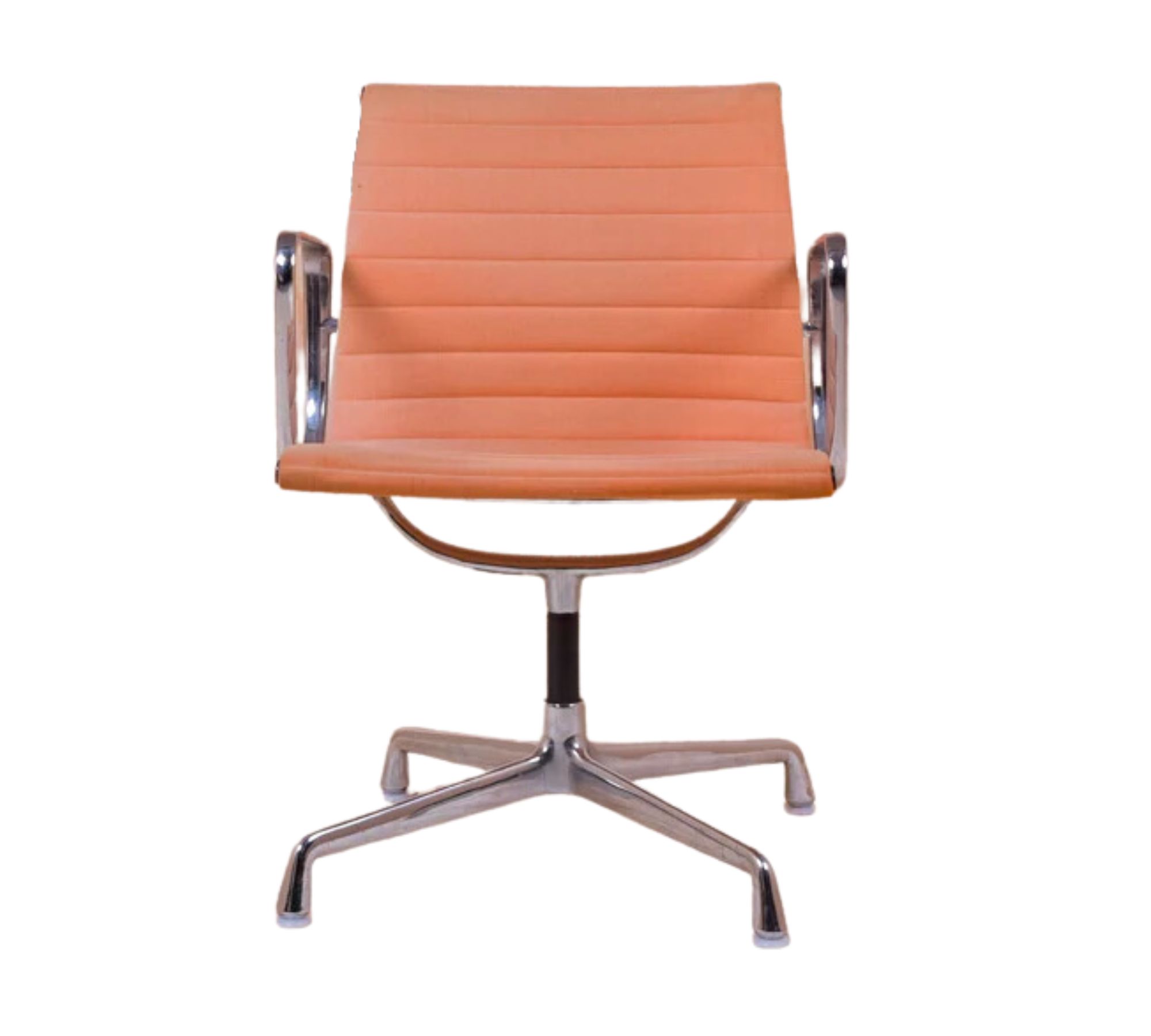E 108 Vitra Aluminum Chair Orange