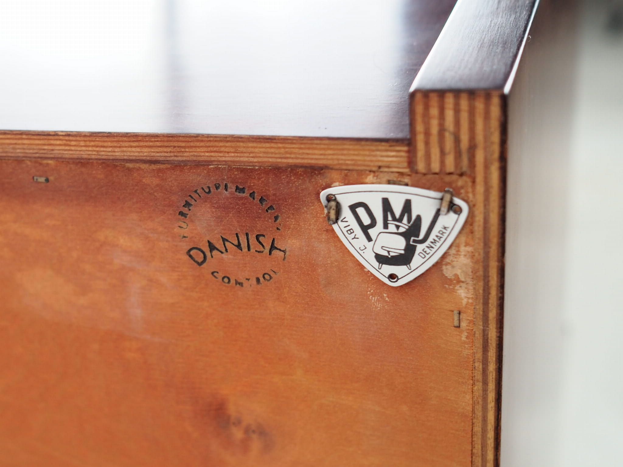 Mahogany secretary 1970 Jahre