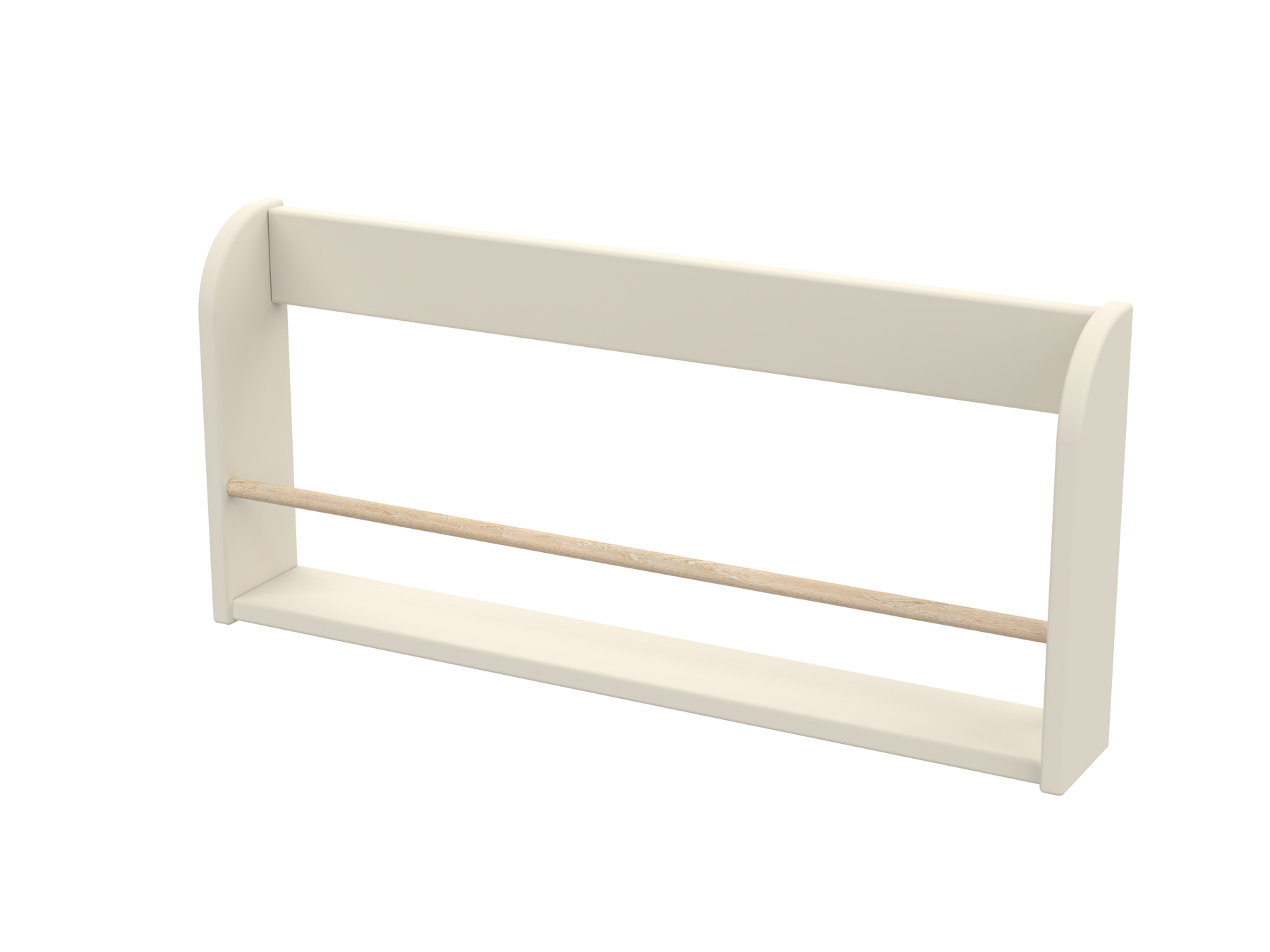 Dots Kinderregal Holz Cream 1 Boden