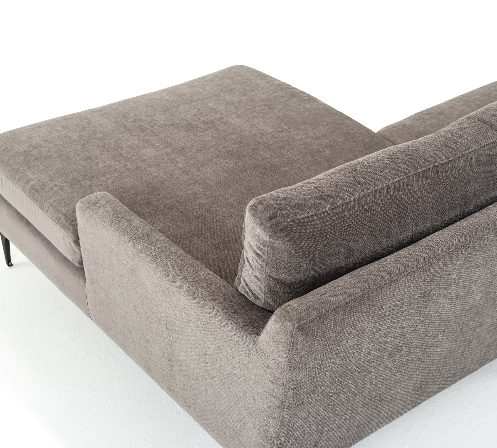 Astha Sofa Récamiere Rechts Danny Steel Grey
