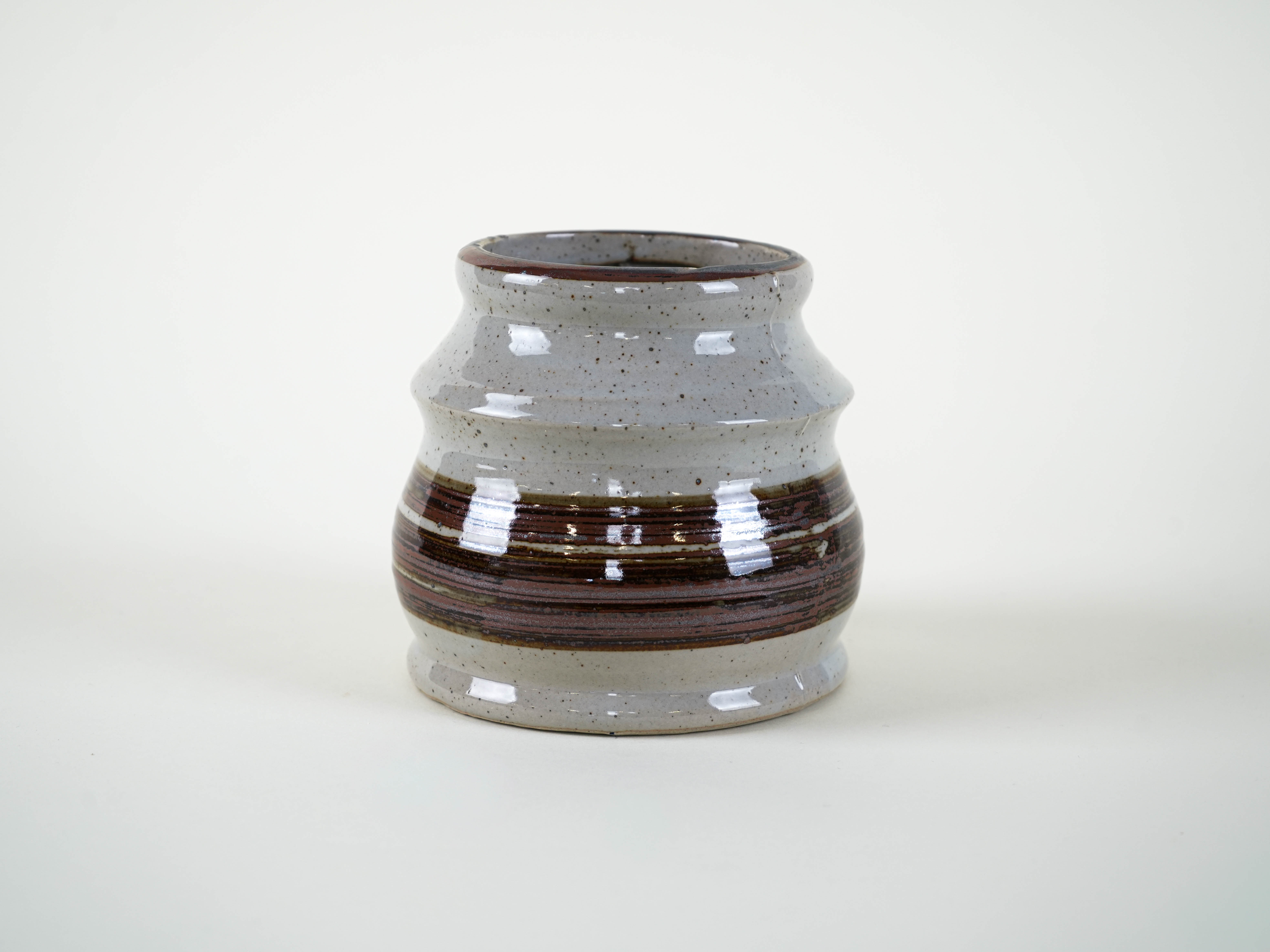 Ceramic Vase Grey 1960s