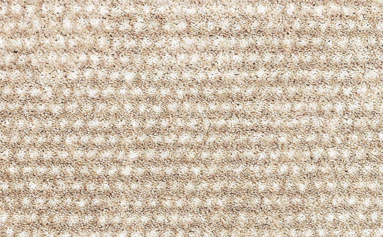 Fußmatte Miami Punkte Beige 67 x 150 cm