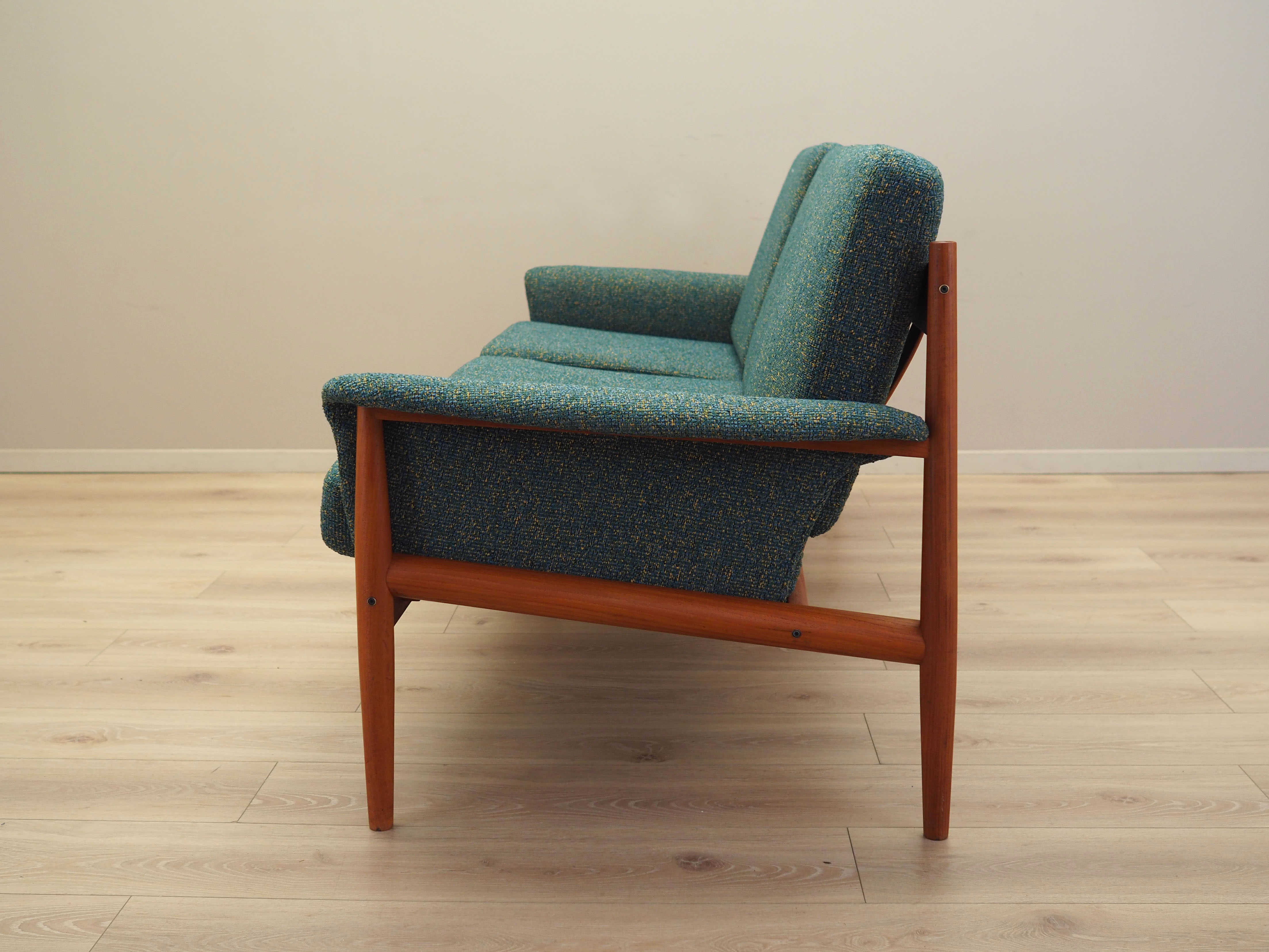 Wohnzimmer-Set Grün 1960er Jahre