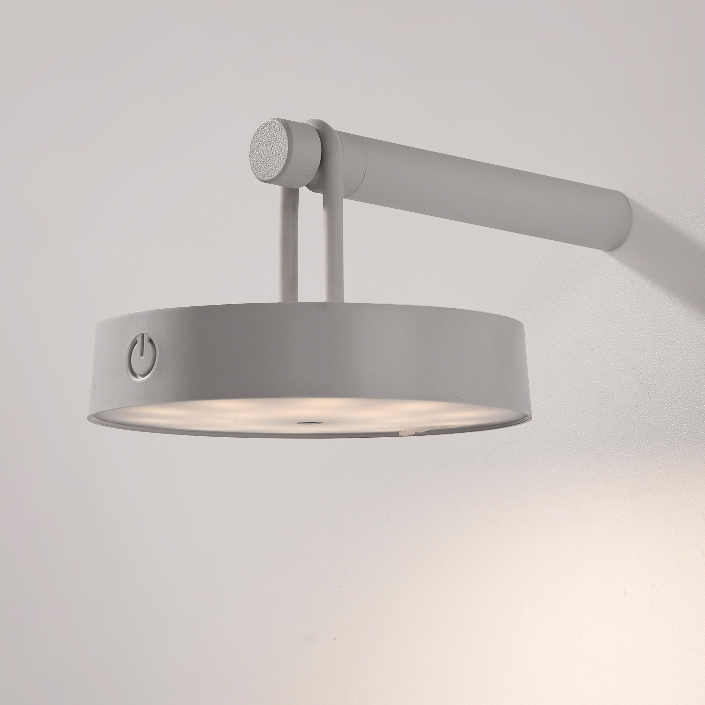 Arma LED-Wandleuchte Eisen Grau 1-flammig