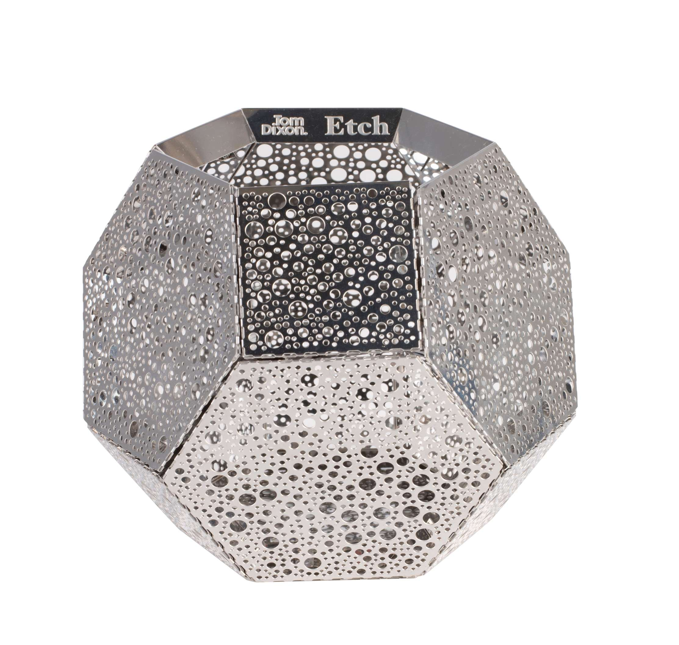 Etch Windlicht Silber