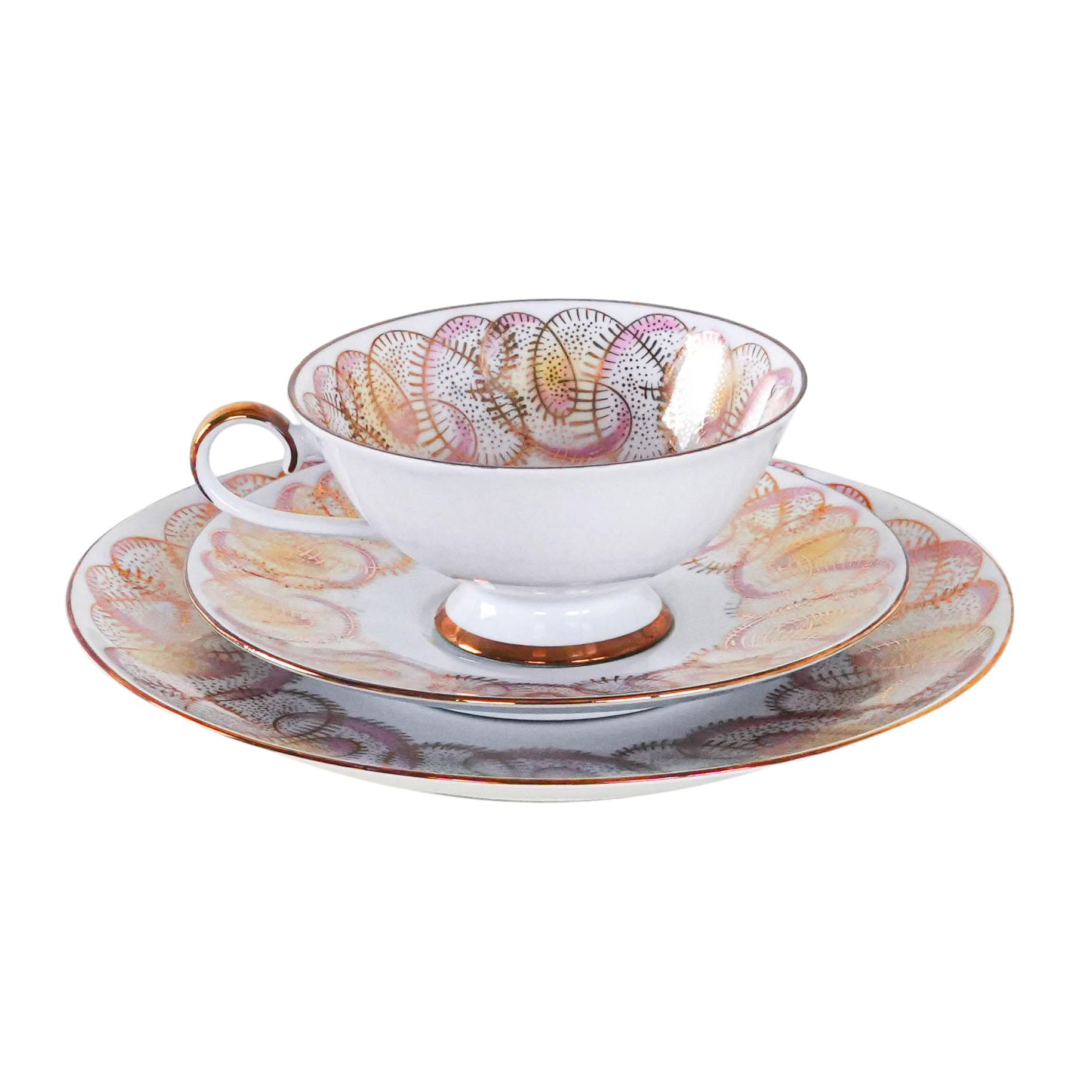 Porcelain cup Multicolored