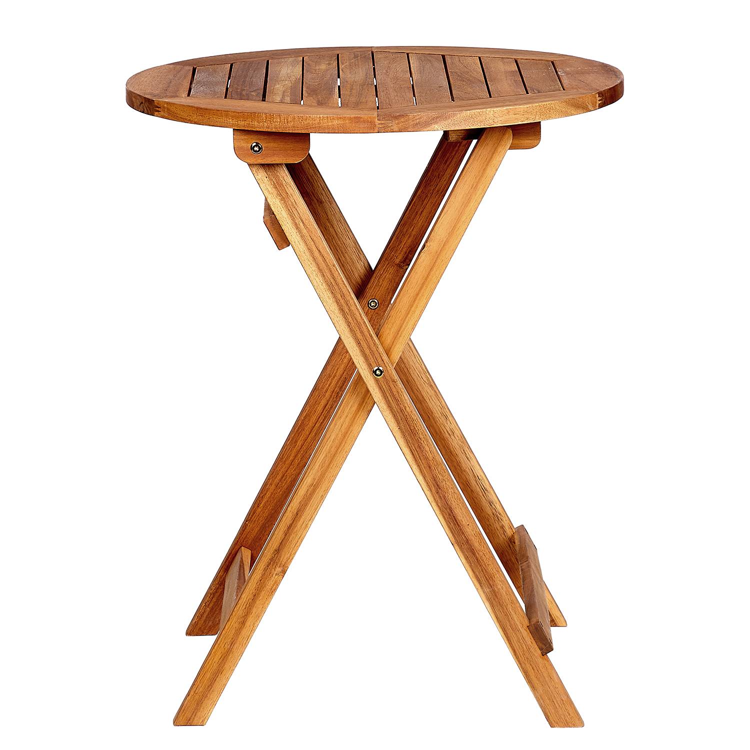 Lodge Bistro Table Solid Acacia Wood Brown