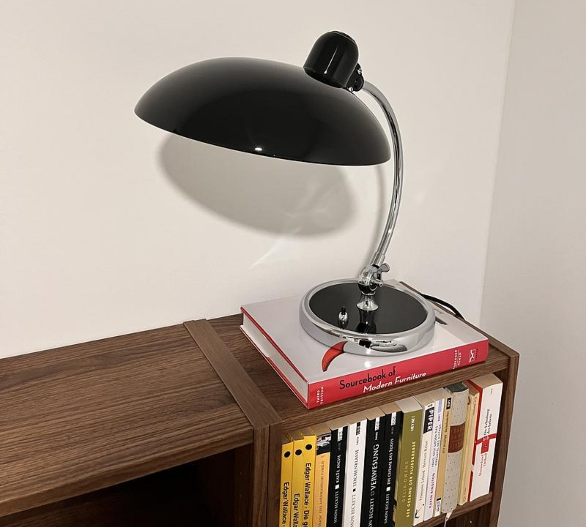 6631 Tischlampe Stahl Schwarz