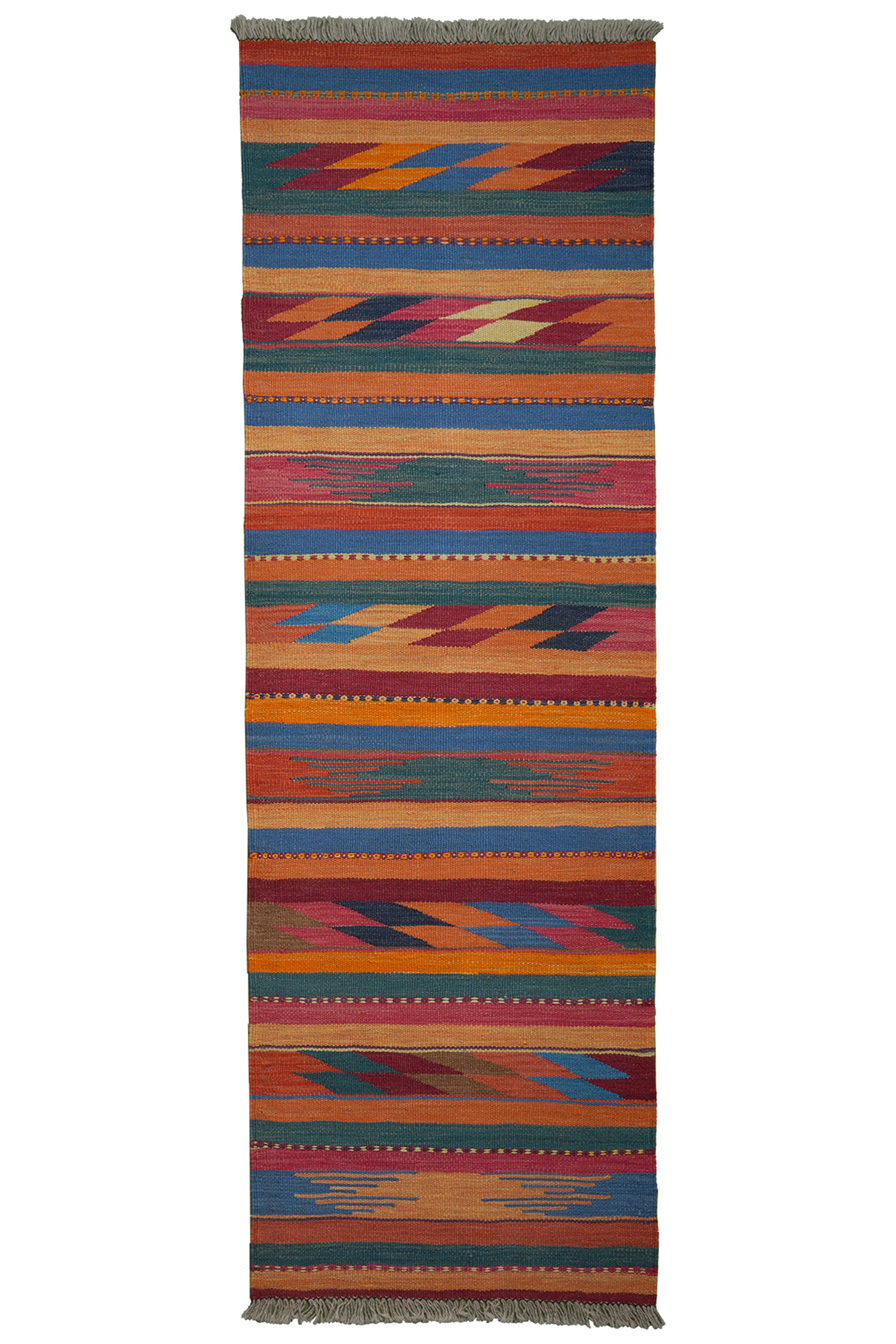 Kilim Gashgai Teppich Mehrfarbig