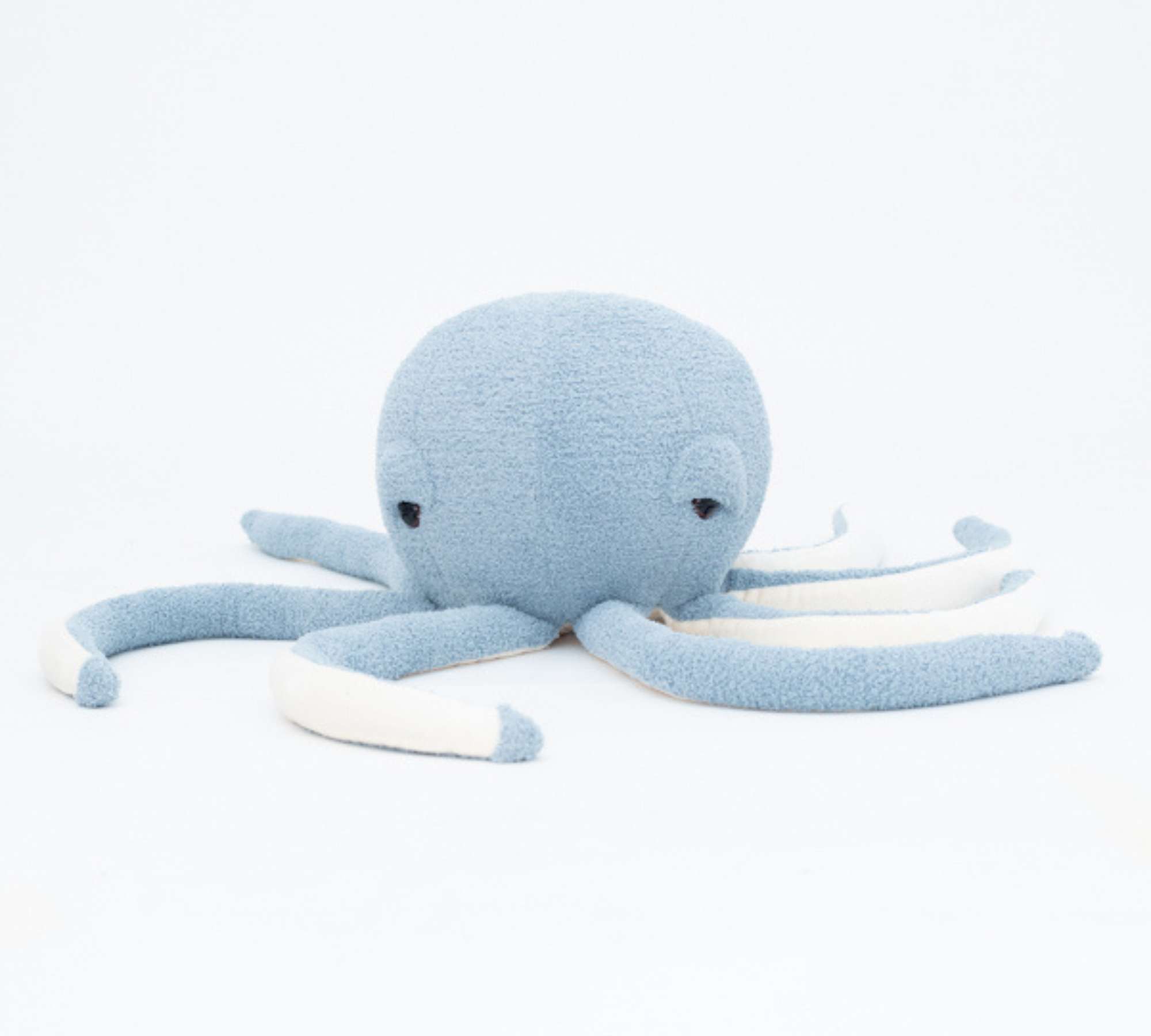 Oktopus Maxi Plüschtier Baumwolle Blau