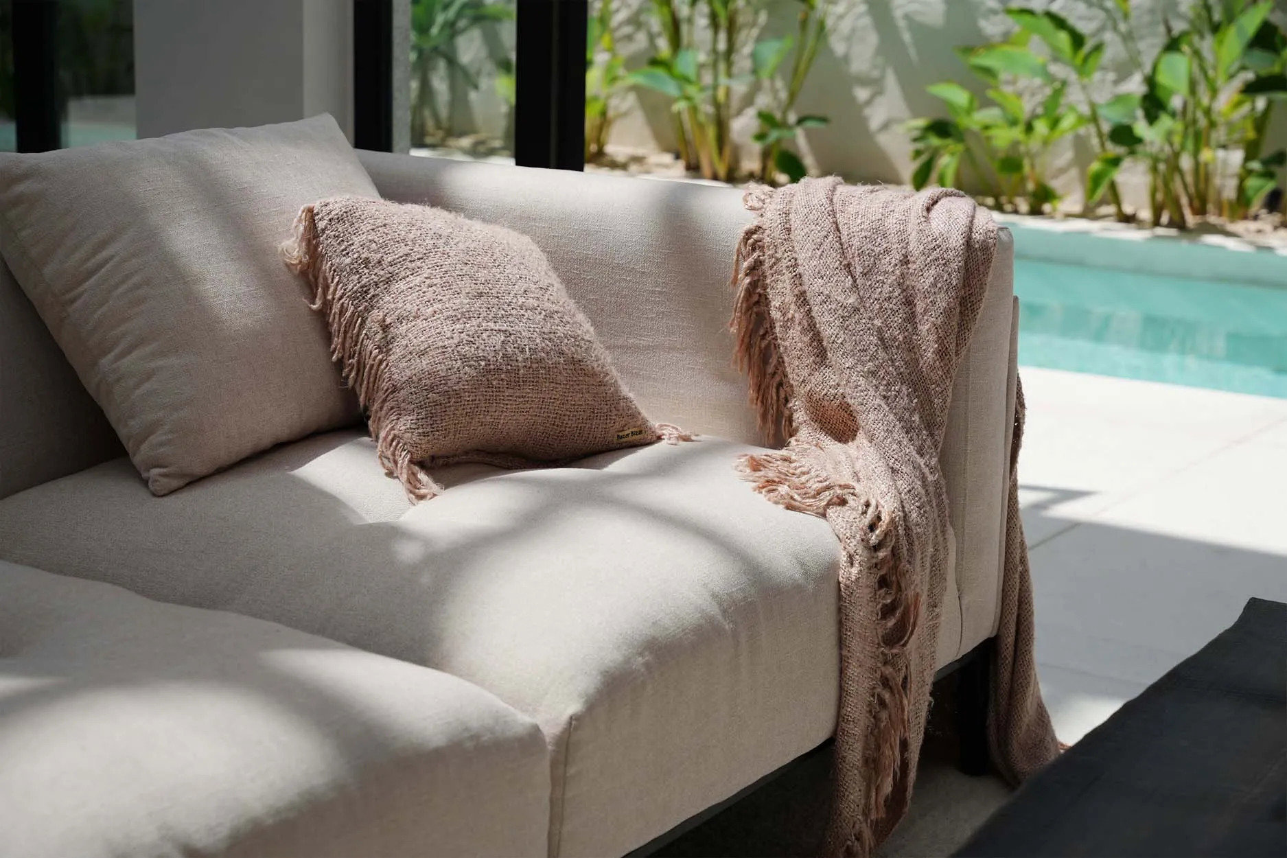 Oh My Gee Fodera per cuscino Beige 40x40cm