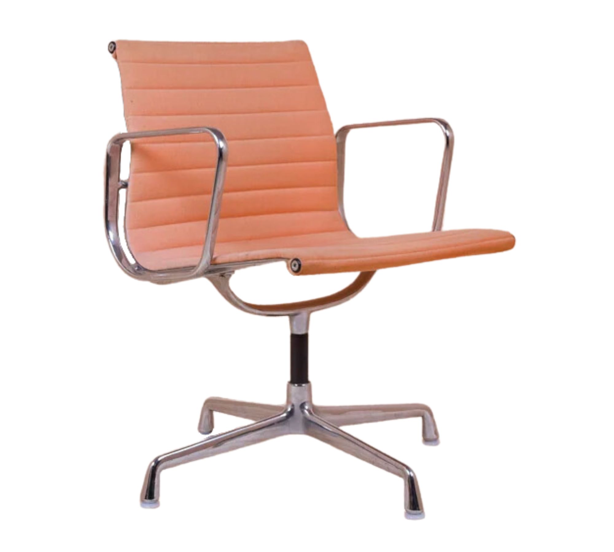 E 108 Vitra Aluminum Chair Orange