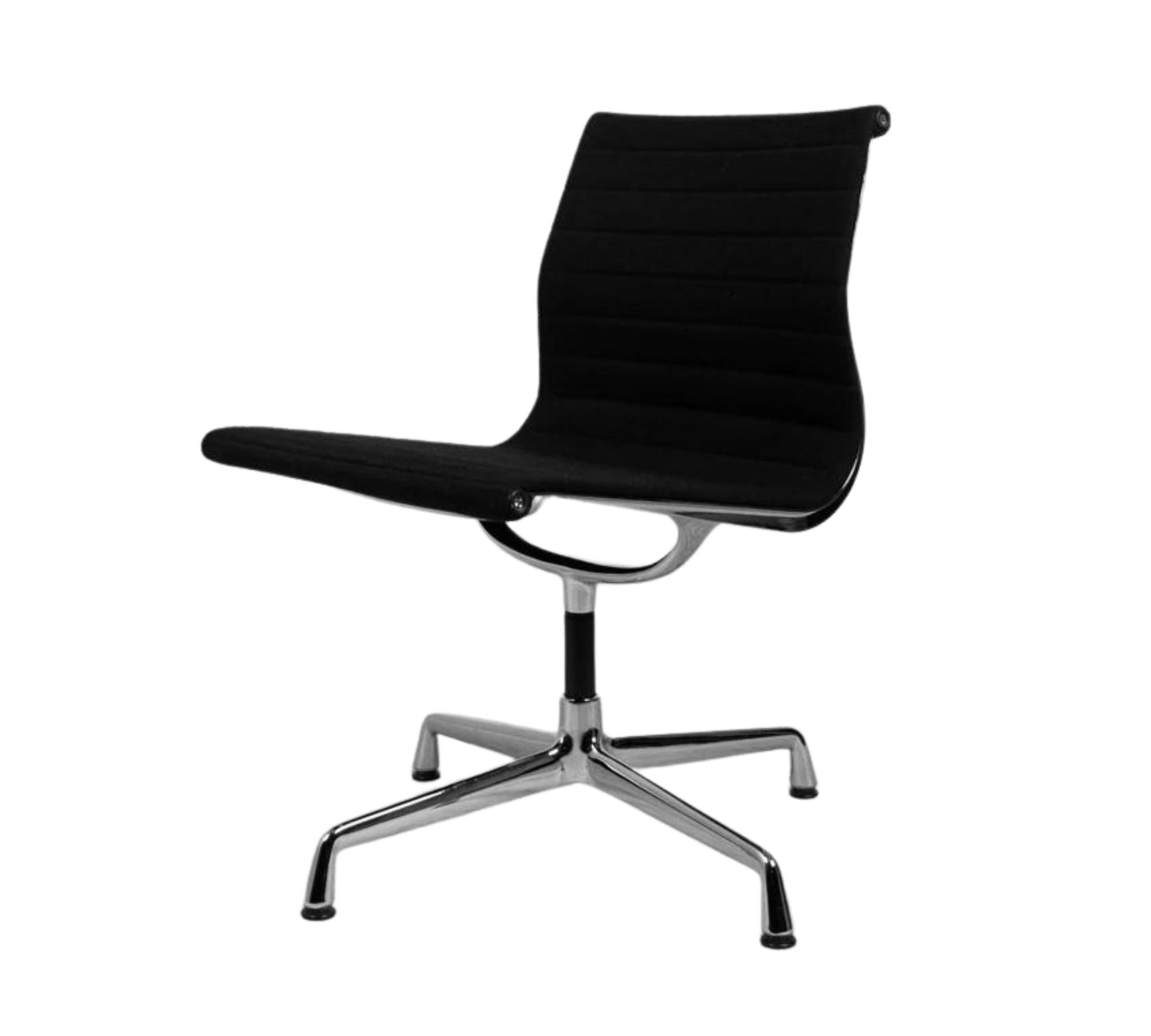 Eames EA 105 Stuhl Stoff Schwarz 