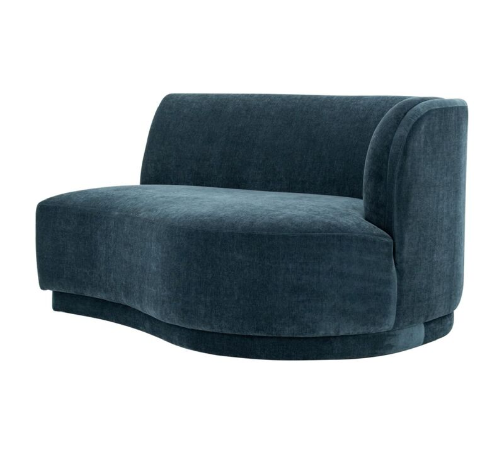 Nora 2-Sitzer Chaise Modul Rechts Danny Dusty Blue