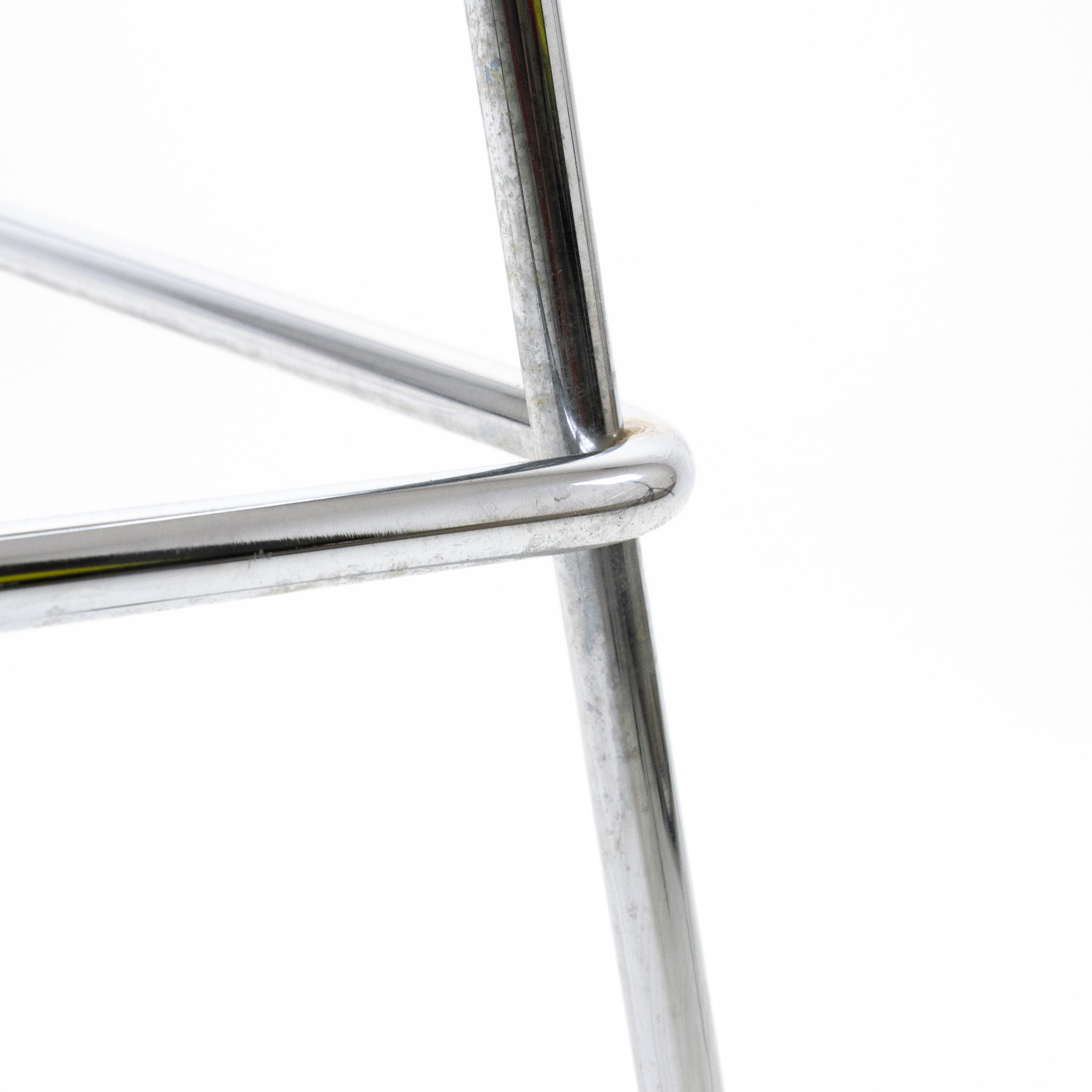 Serie 7 Barhocker Chrom Grün