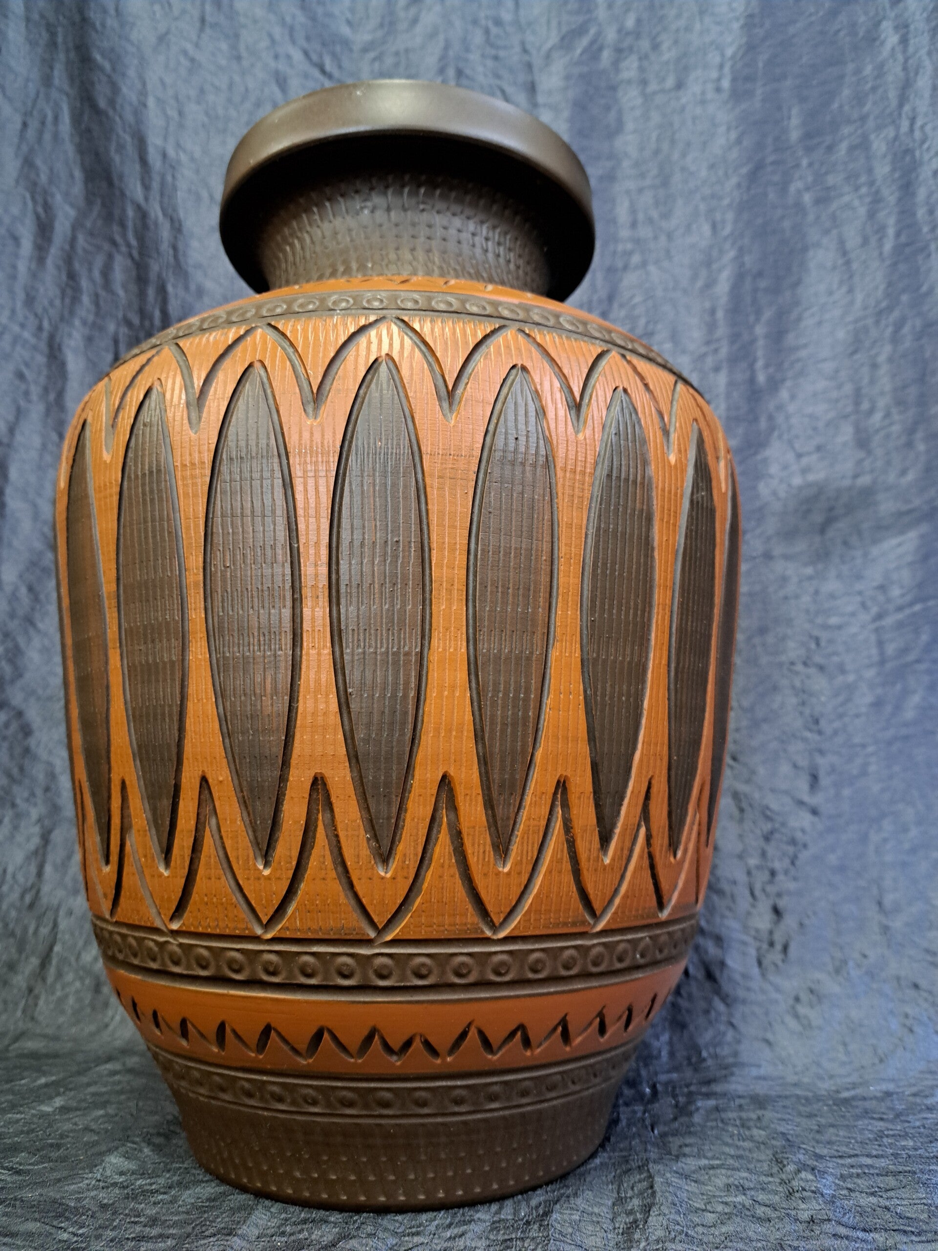 Vintage Vase Orange