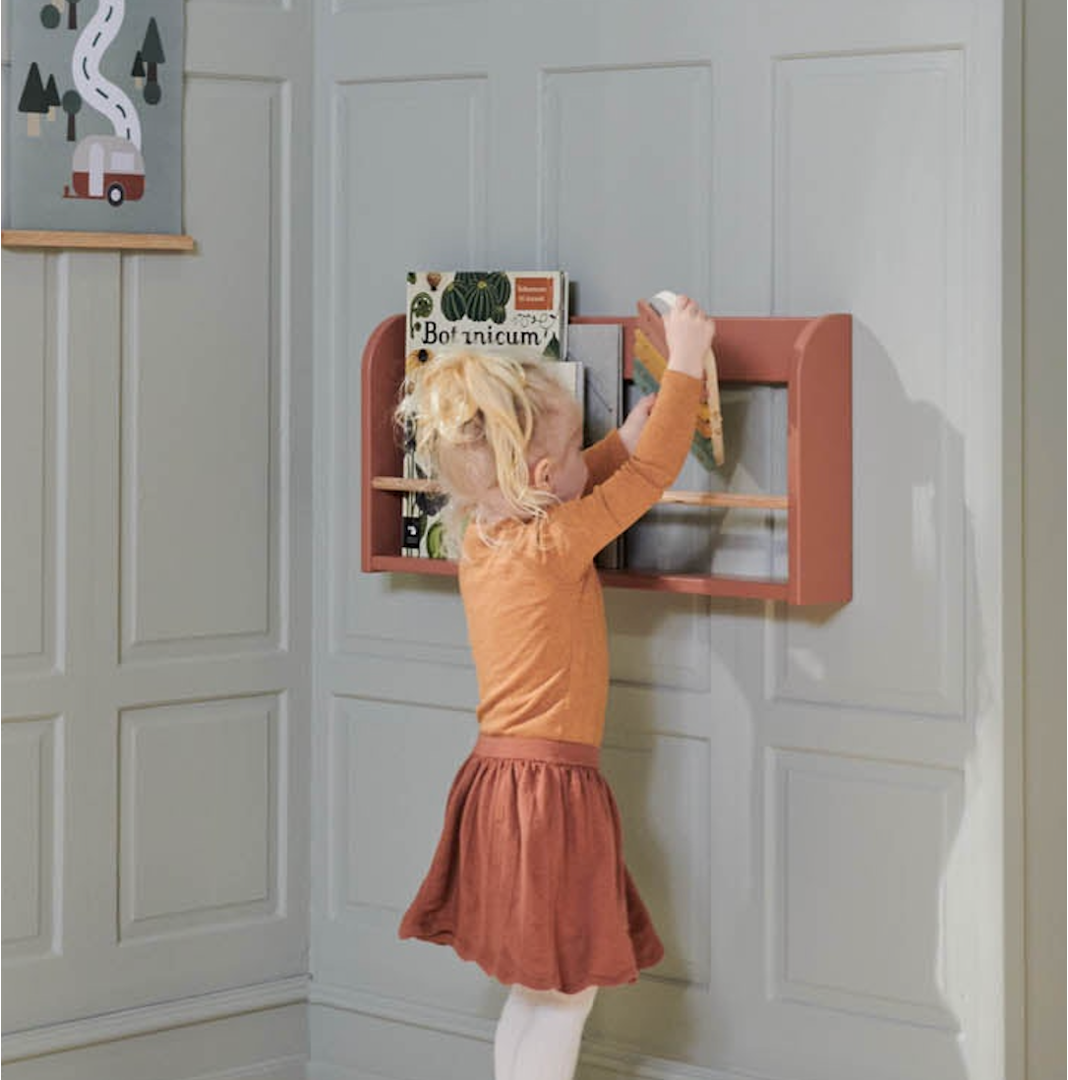 Dots Kinderregal Holz Cream 1 Boden