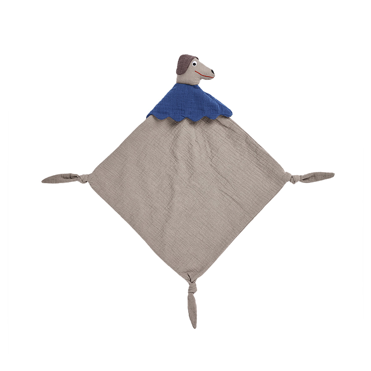 Hunsi Cane doudou cotone biologico marrone