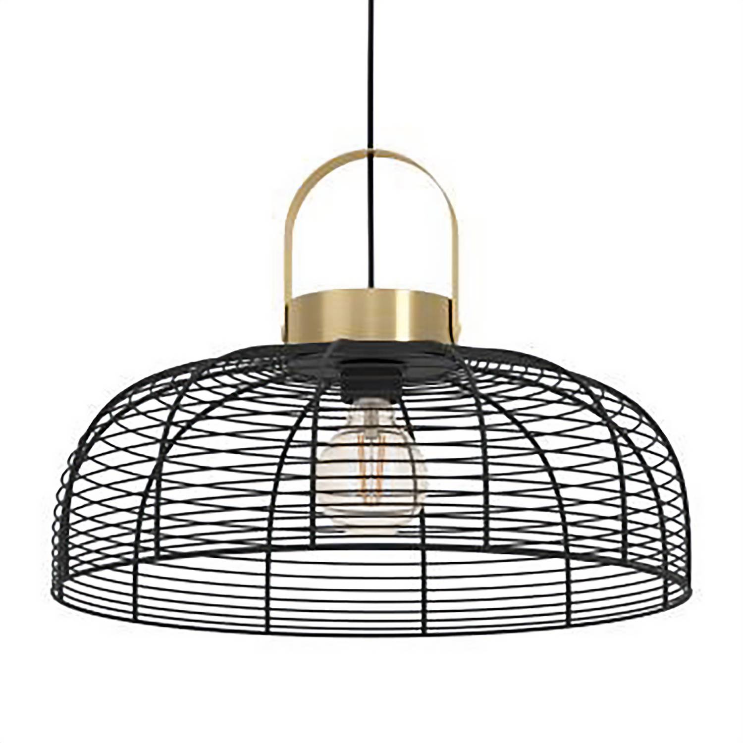 Pendelleuchte Roundham Schwarz
