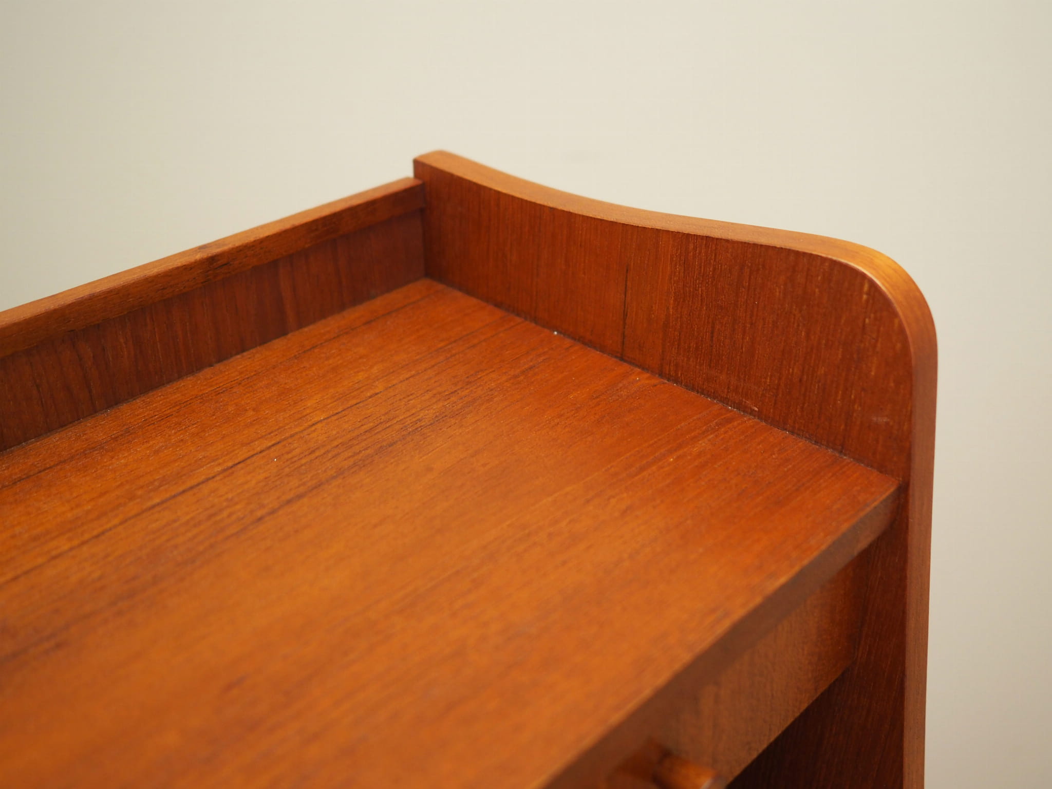 Vintage Secretary Teak Brown 1970s