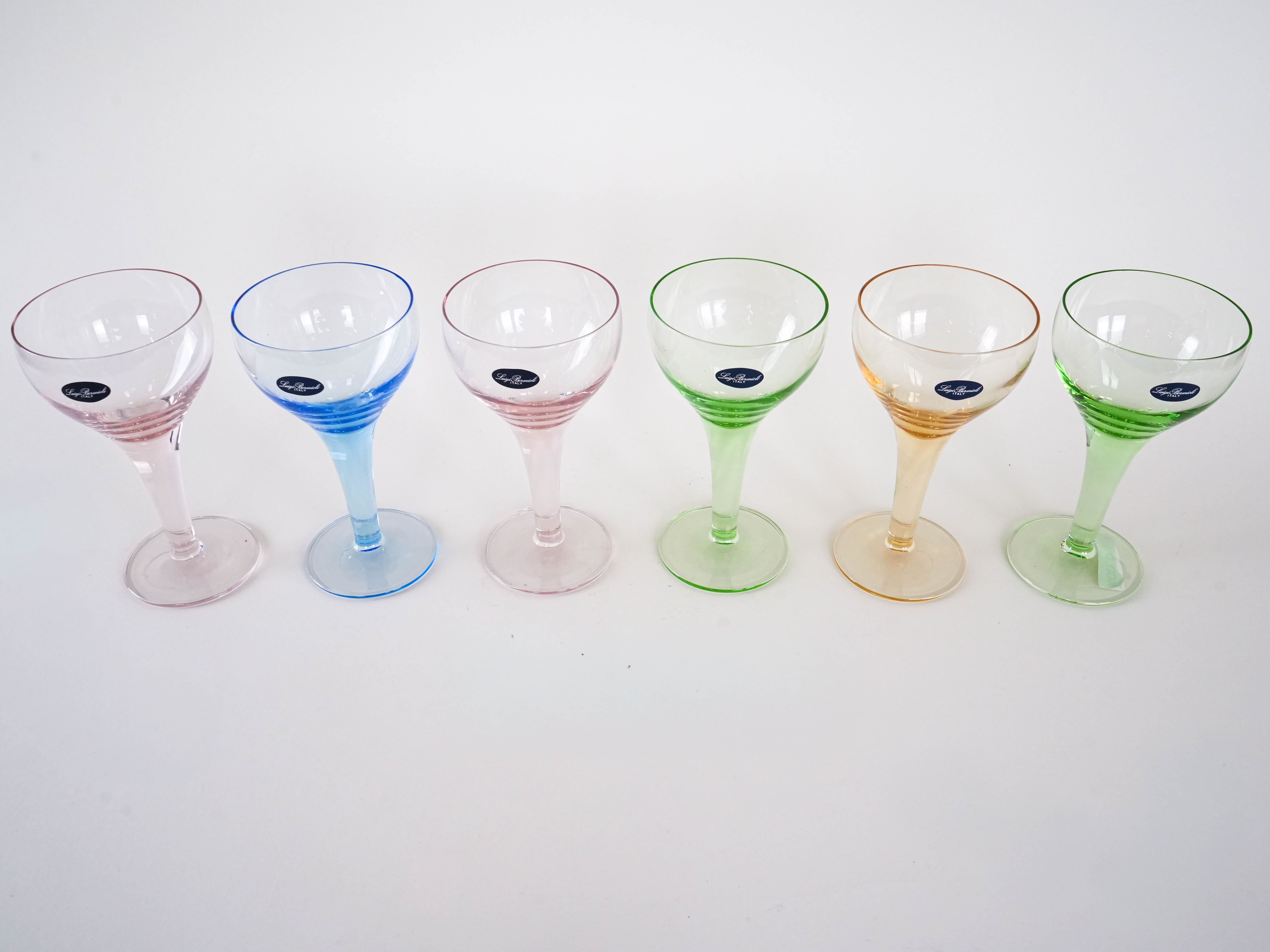 Dessertschalen-Set Mehrfarbig 1970er Jahre