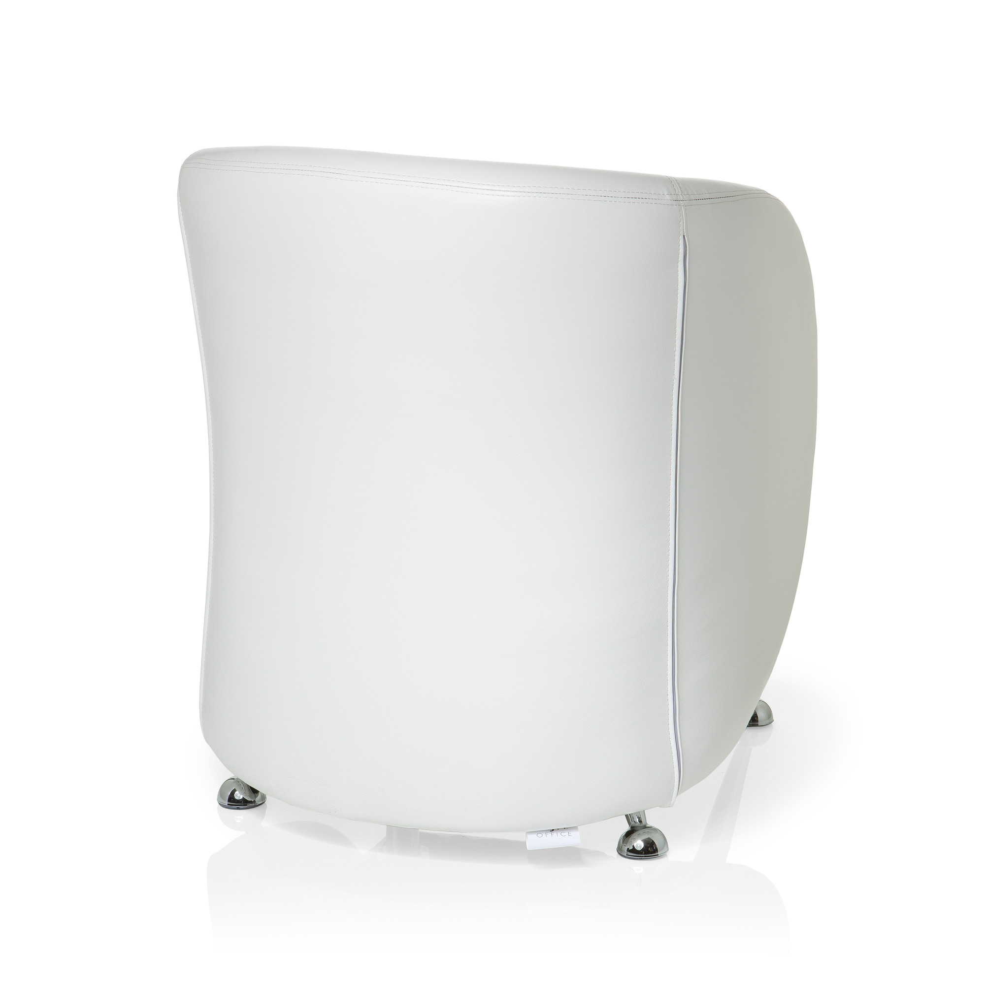 St. Lucia Office chair Faux leather White