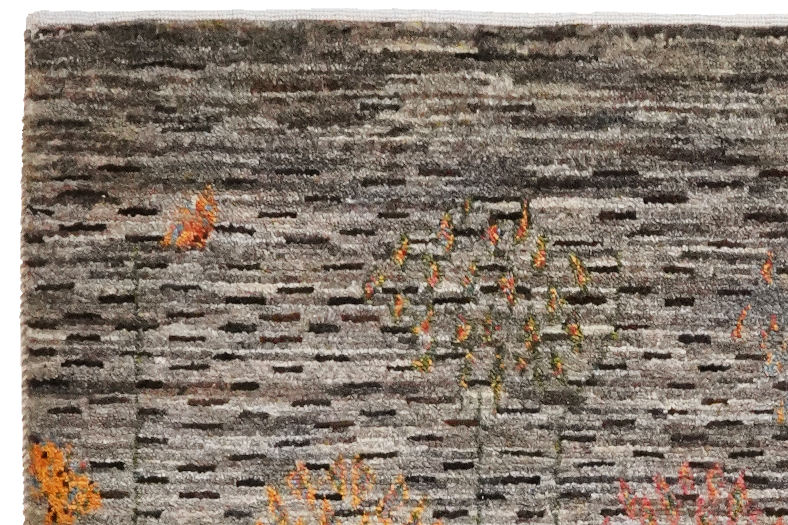 Rizbaf Gabbeh Rug Wool Grey