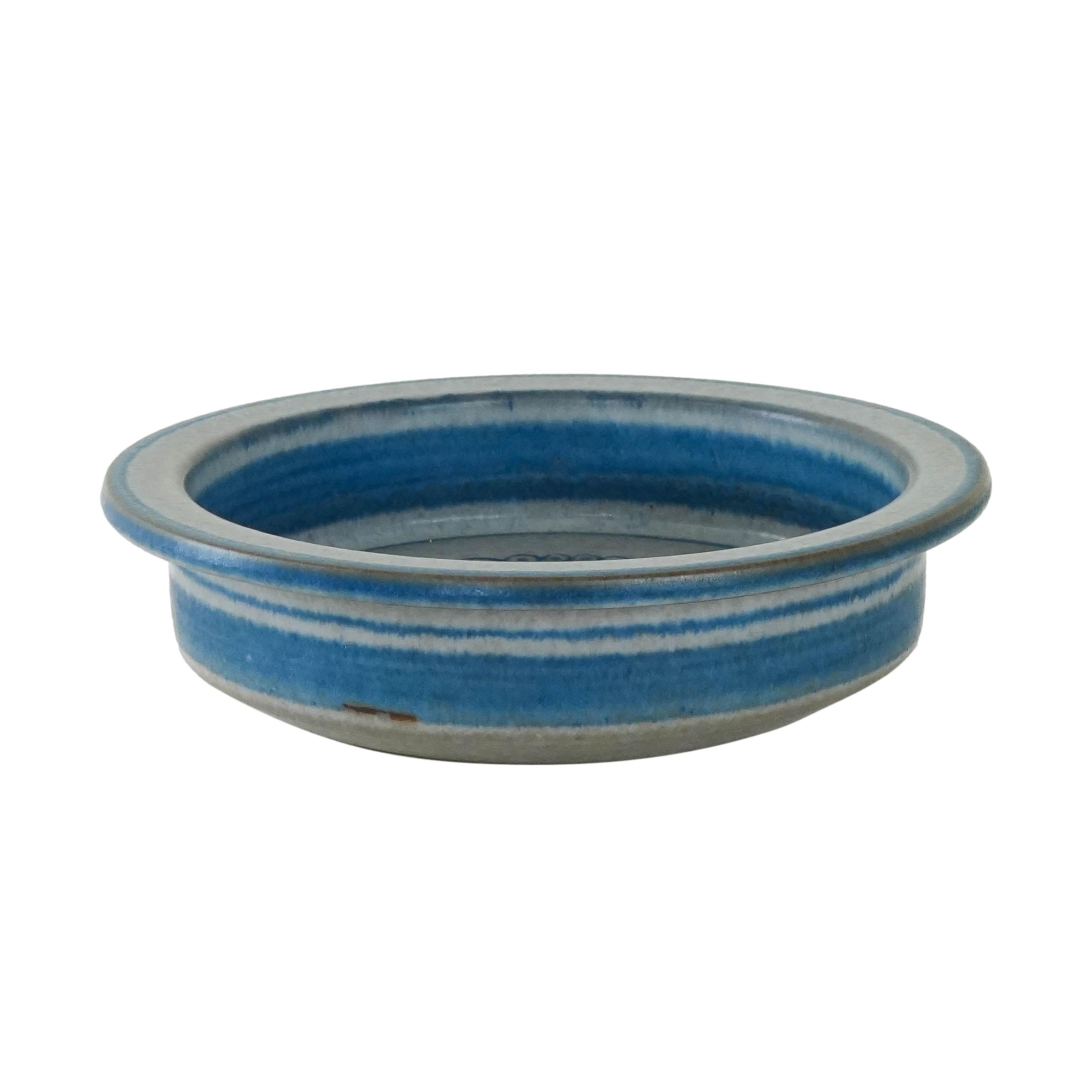 Ceramic bowl Blue 1960s