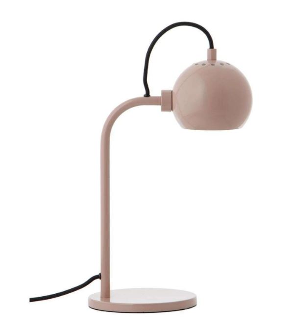 Tischlampe Ball Hell Rosa