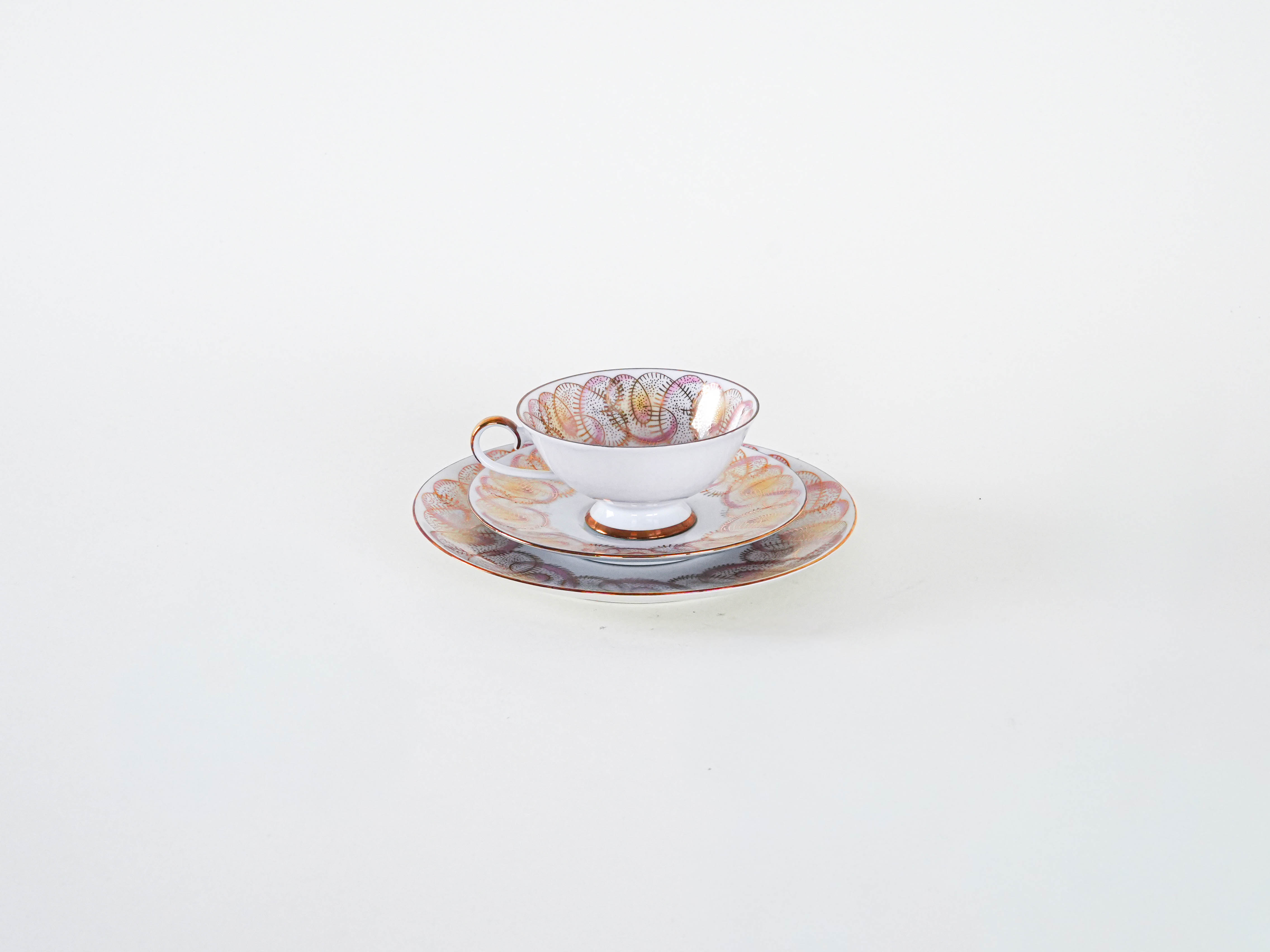 Porcelain cup Multicolored