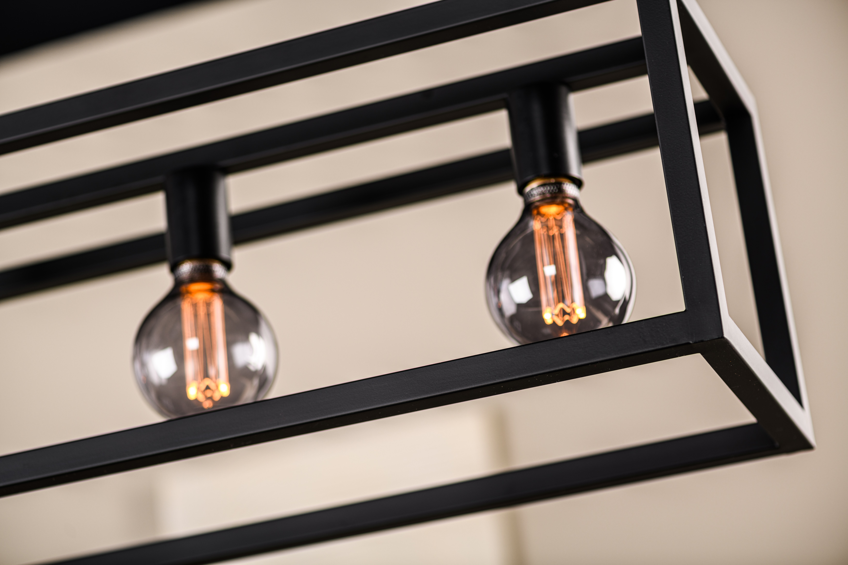 Pendant light Metal Black