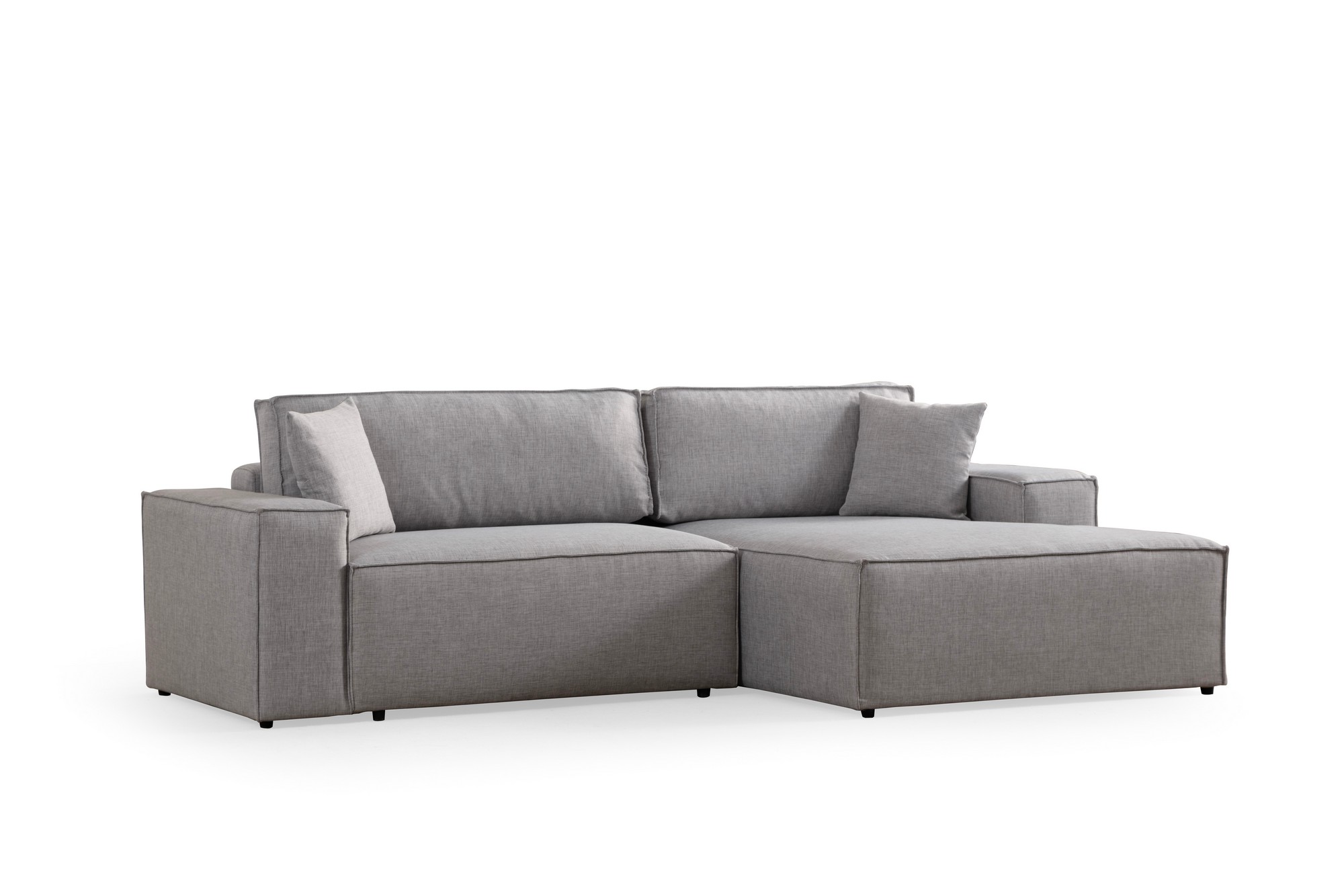 Pƒ±rlo Right Corner Sofa Light Grey