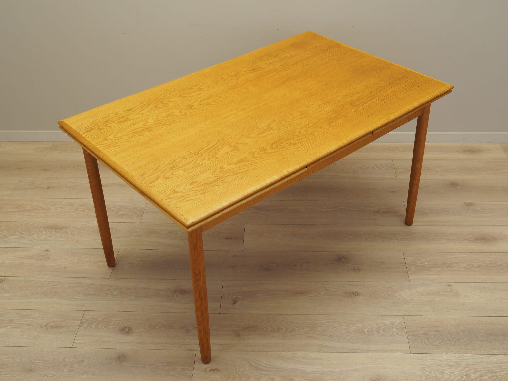 Dining table ash wood 1970s