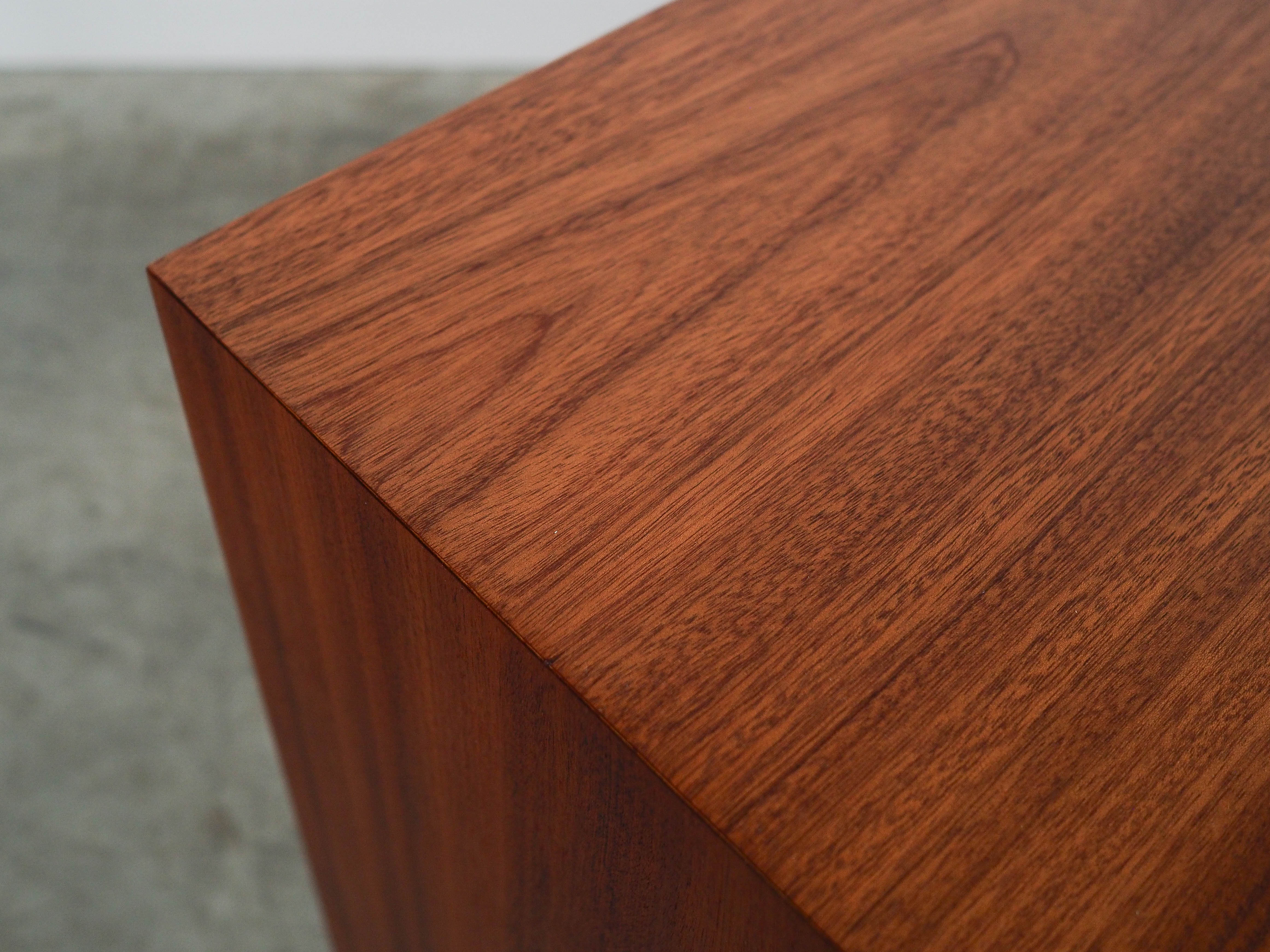 Mahogany cabinet Brown 1970s