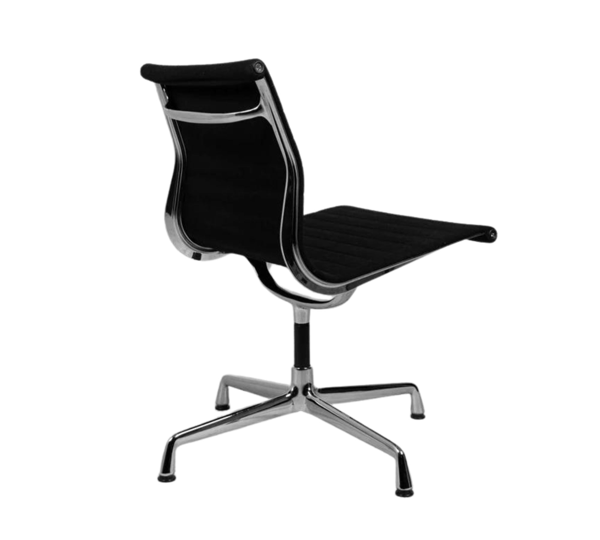 Eames EA 105 Stuhl Stoff Schwarz 