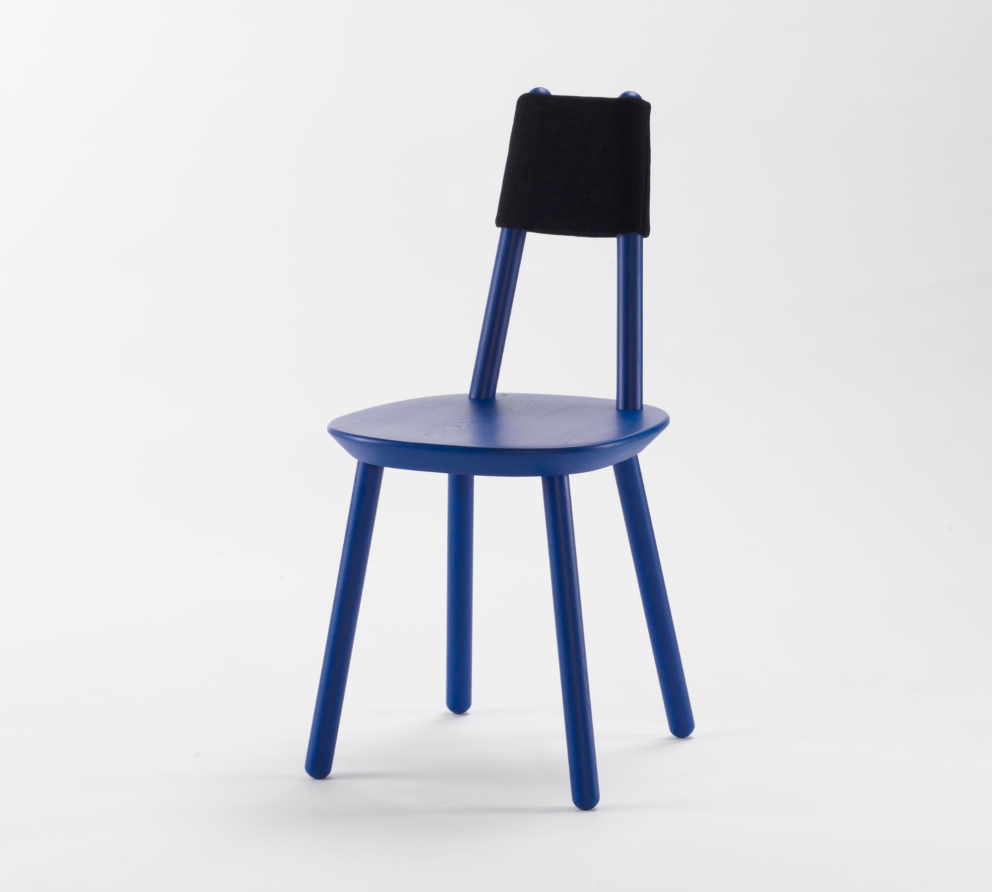 Naïve Stuhl Holz Blau
