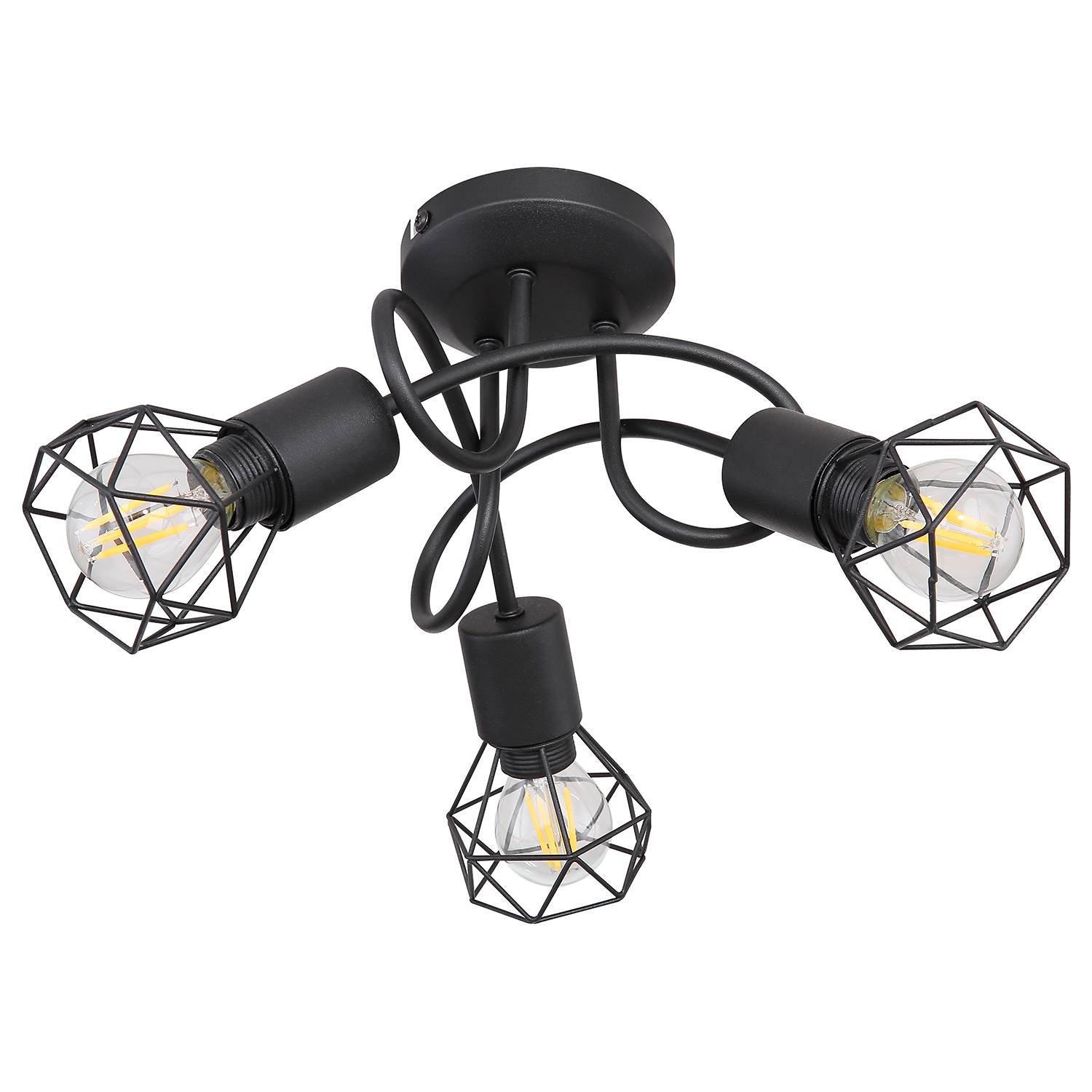 Ceiling lamp Xara II Black