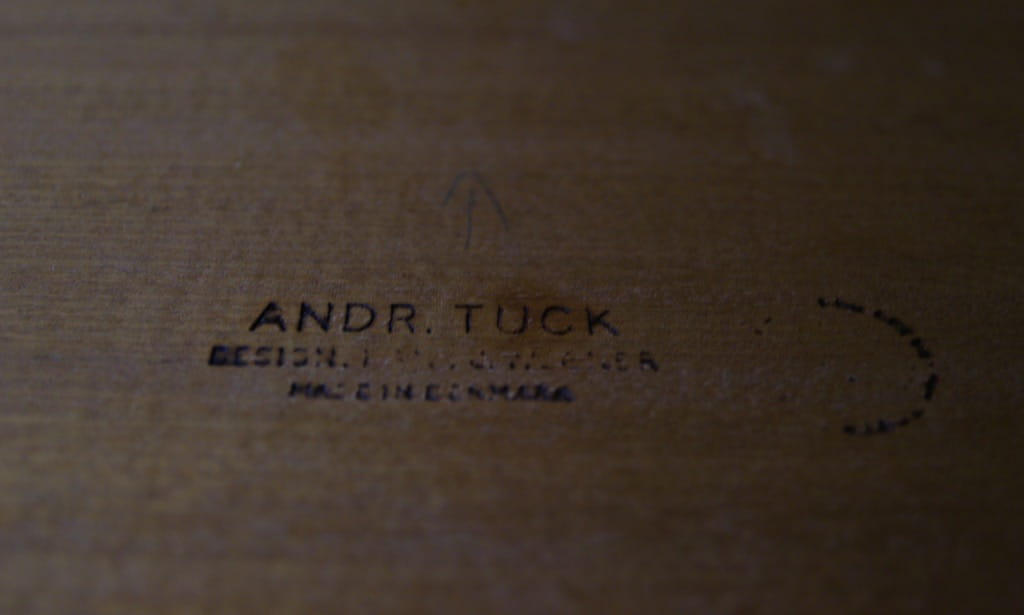 Coffee table wood Natural 1960s