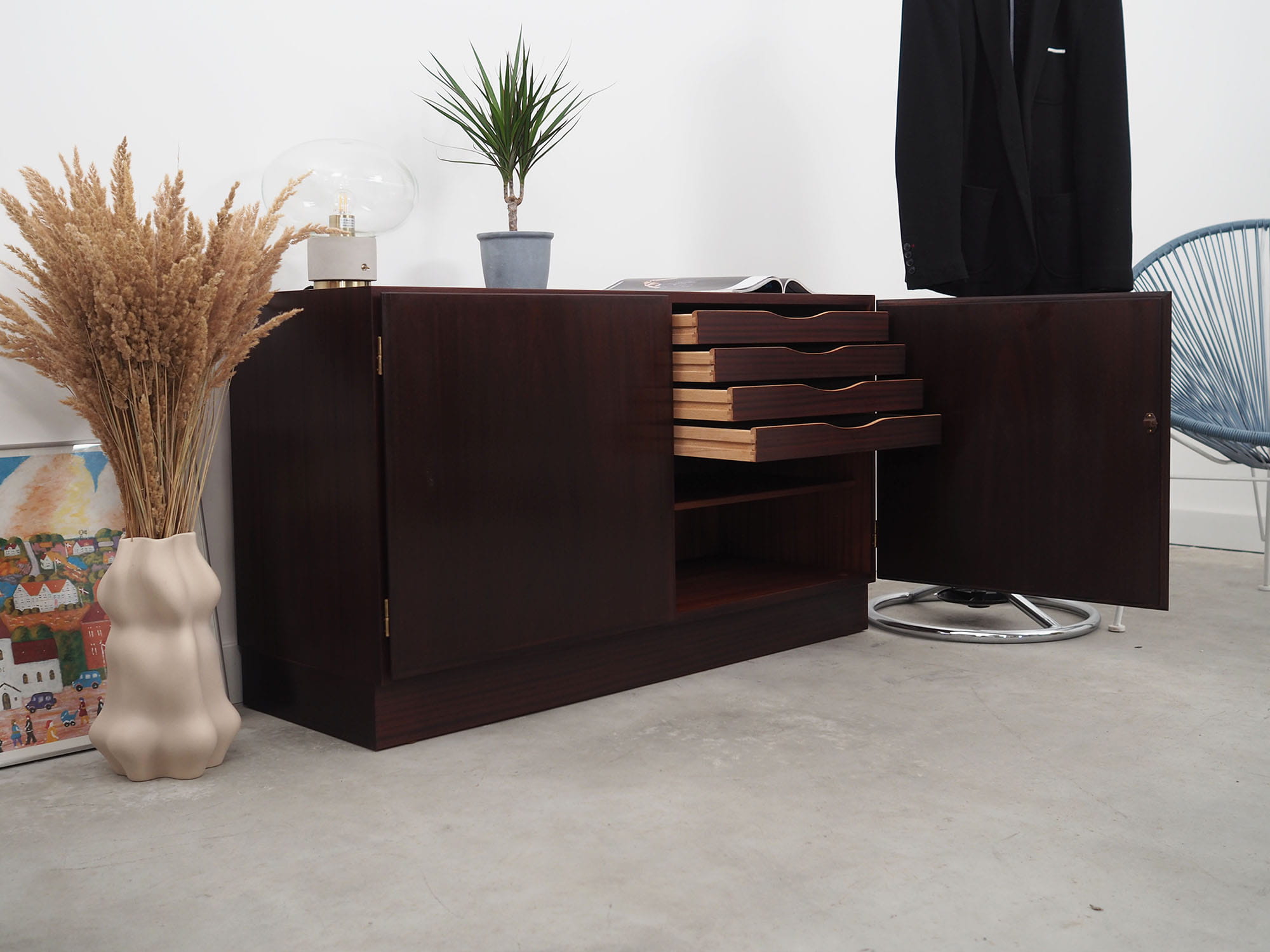 Mahogany Cabinet 1960s