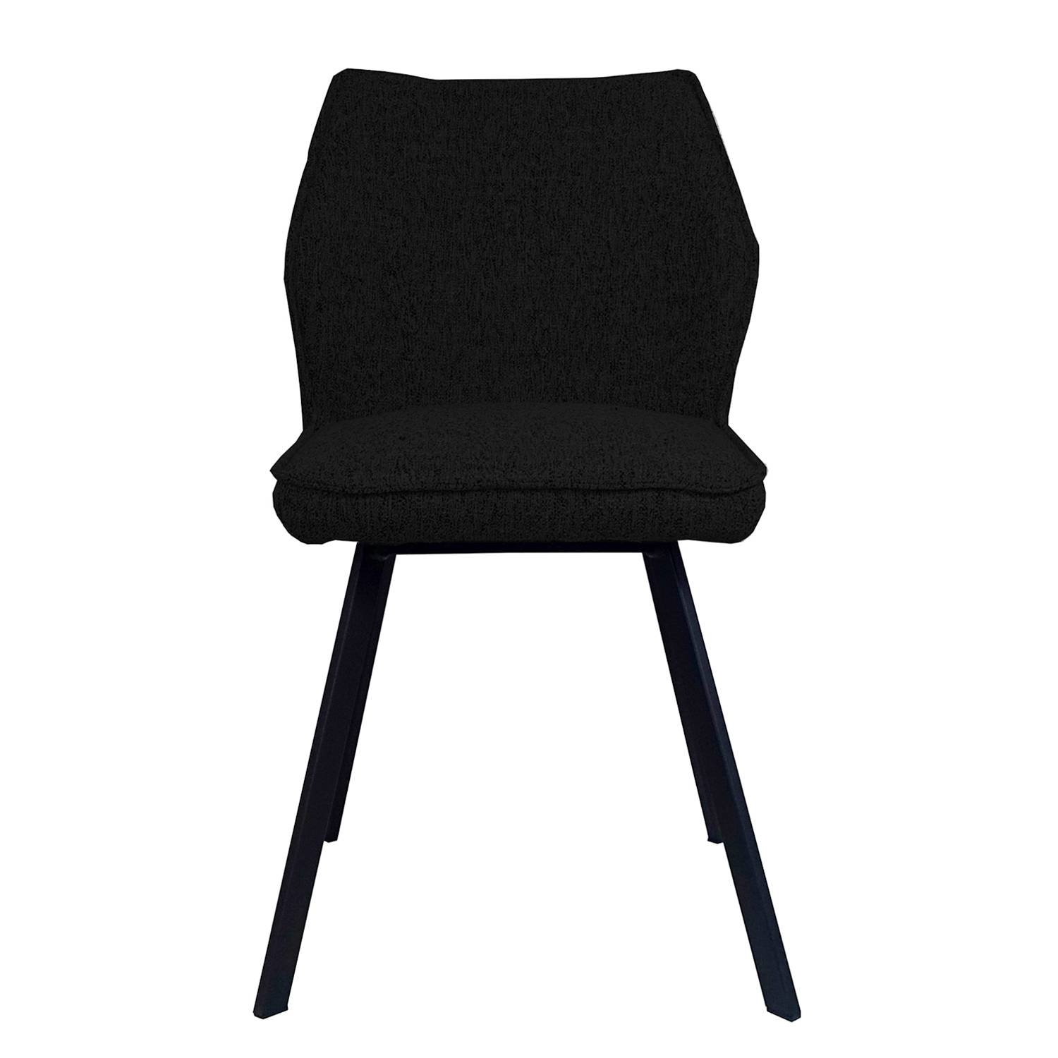 Dining chair Togay iron velvet black