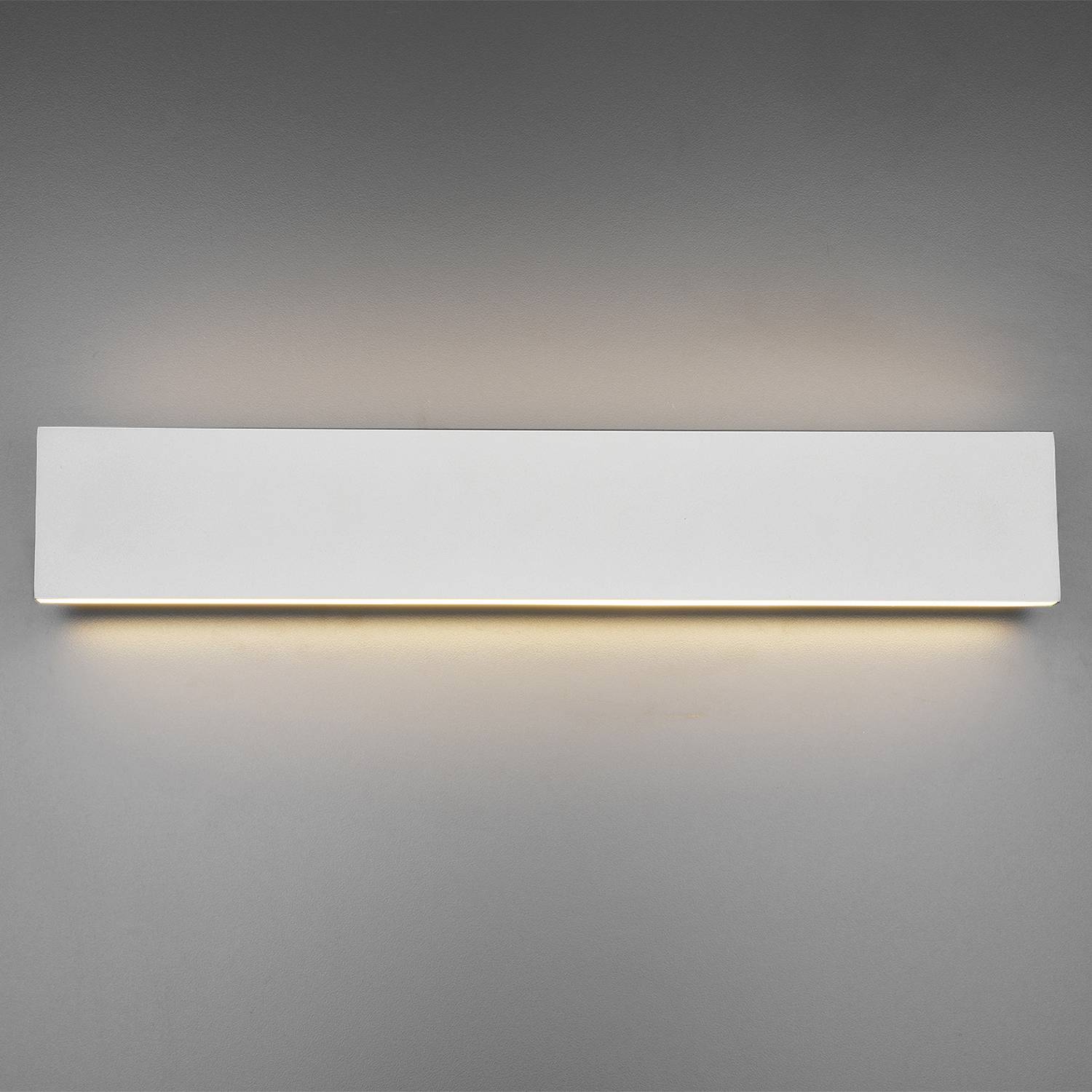 Concha LED-Wandleuchte Aluminium 2-flammig