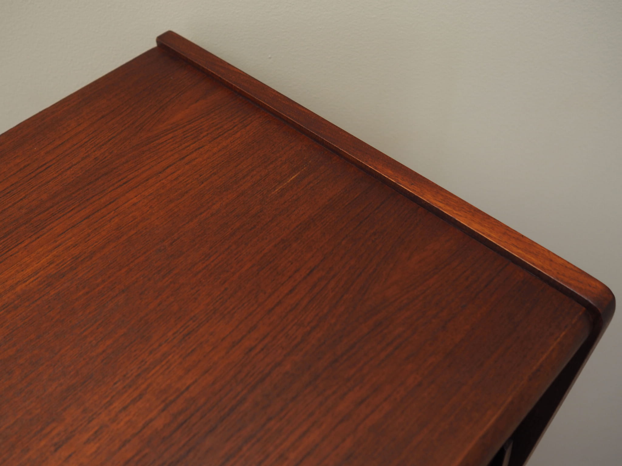 Highboard Holz Braun 1970er Jahre