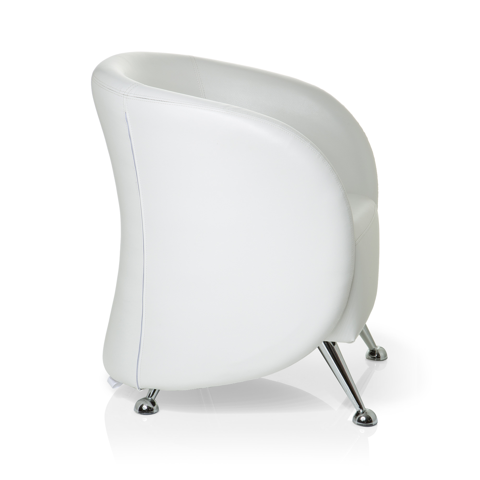 St. Lucia Office chair Faux leather White