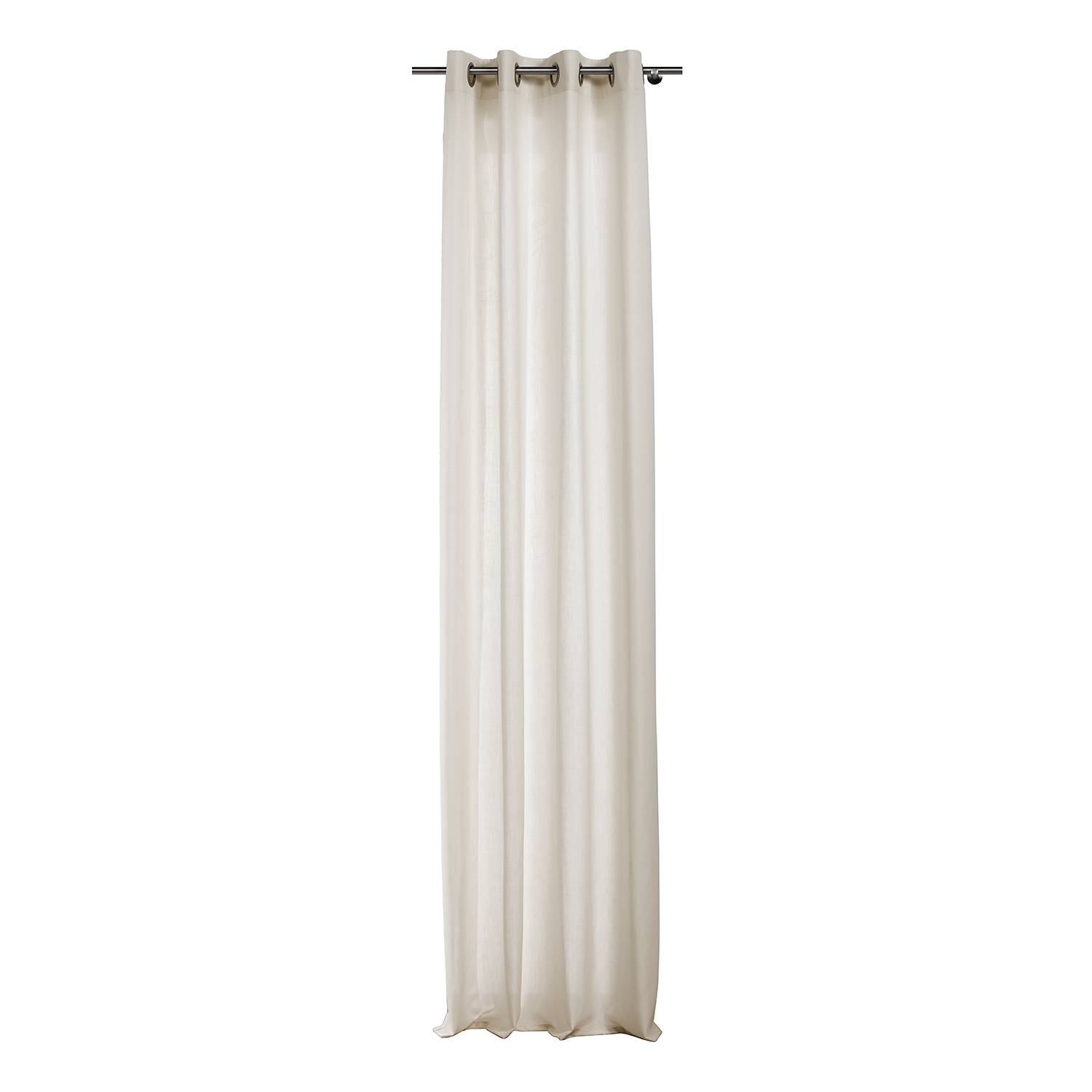 Ösenschal Mood Polyester Ecru 135 x 300 cm