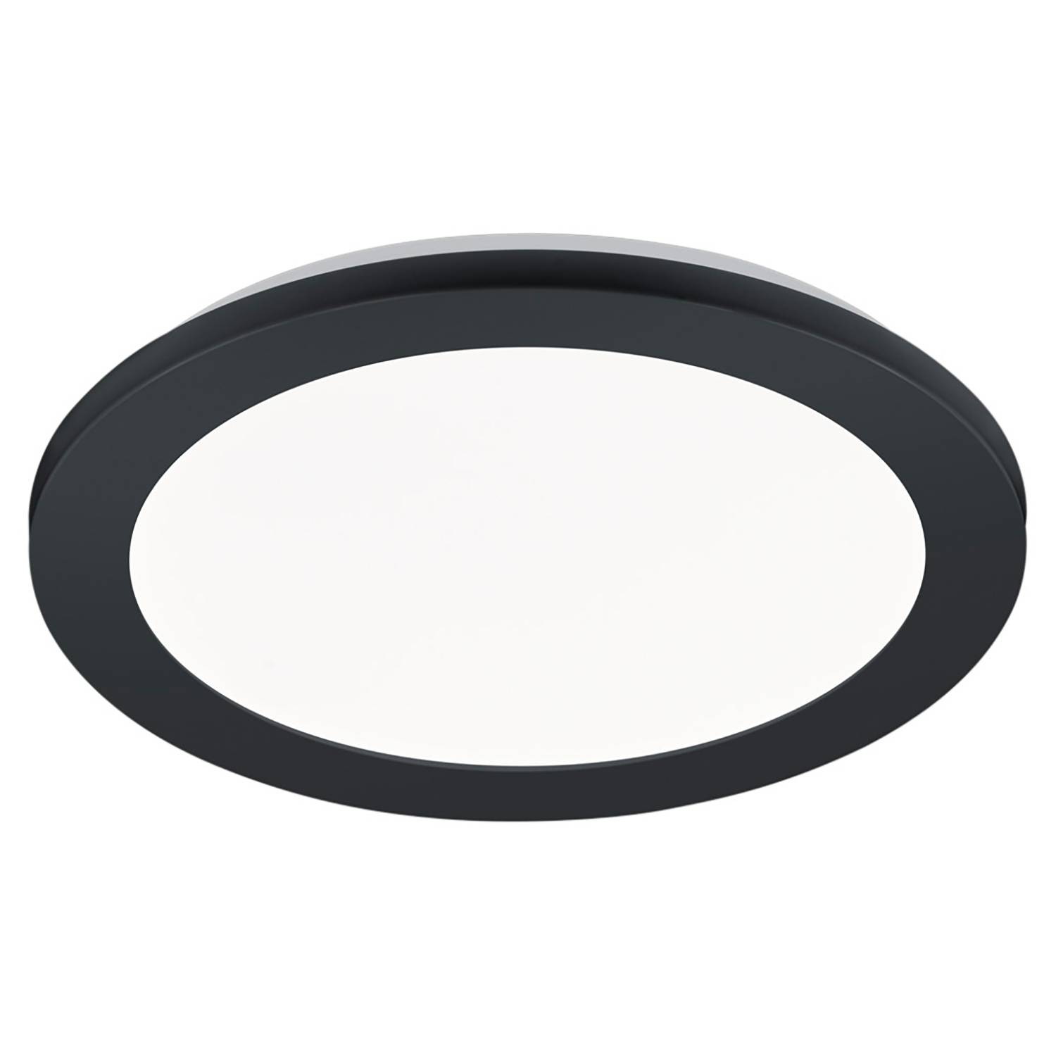 Deckenleuchte Camillus I Schwarz Ø 26cm