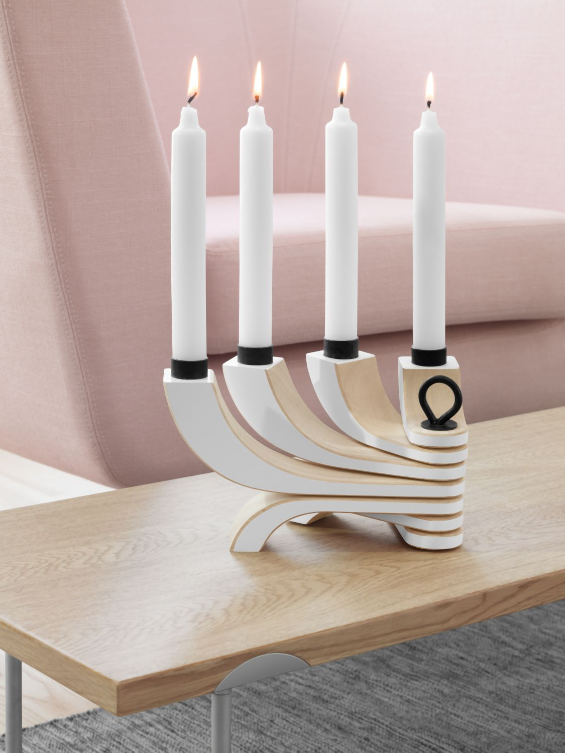 Nordic Light Leuchter Braun