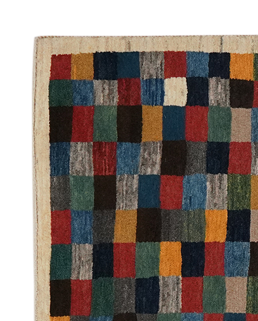 Rizbaf Gabbeh Carpet Wool Multicolored