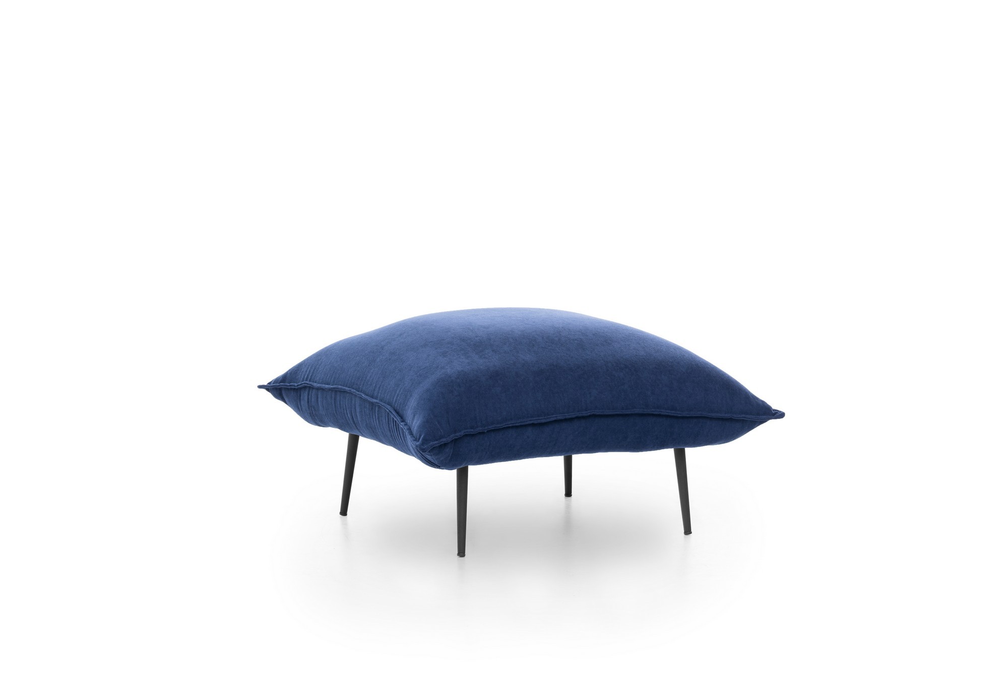 Aspen Pouf Navy Blau