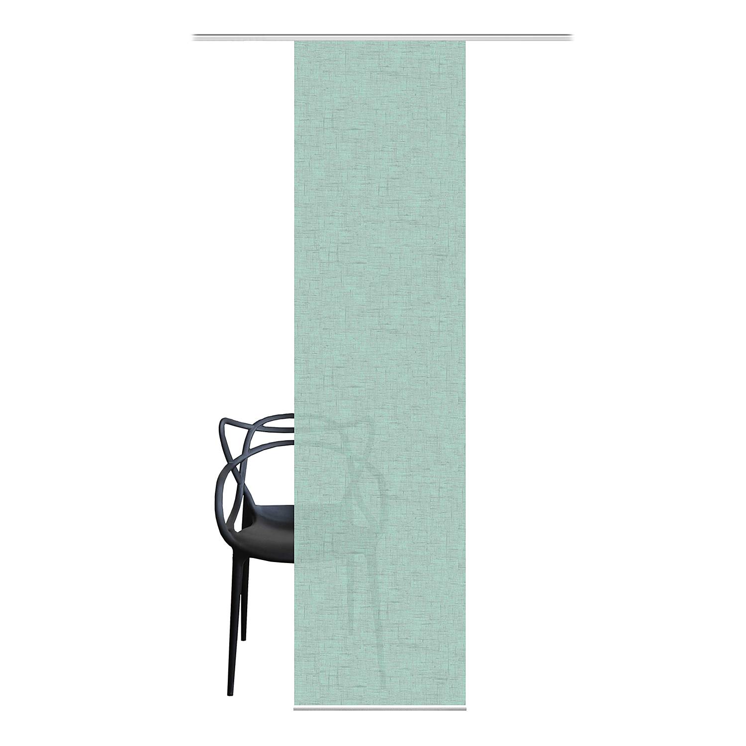 Schiebevorhang Pive Webstoff Mint 60 x 245 cm 1er Set