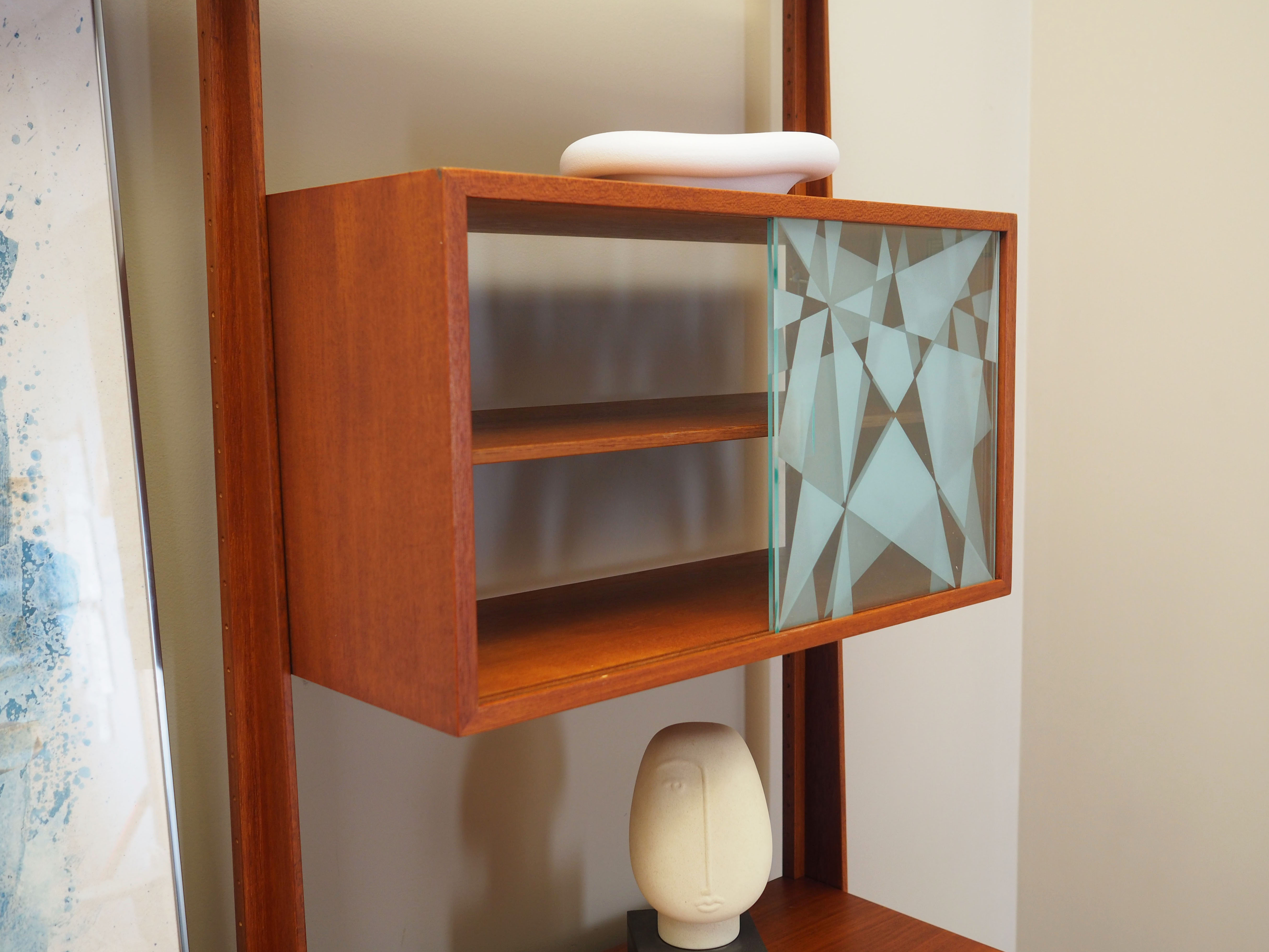 Regalsystem Teakholz 1960er Jahre